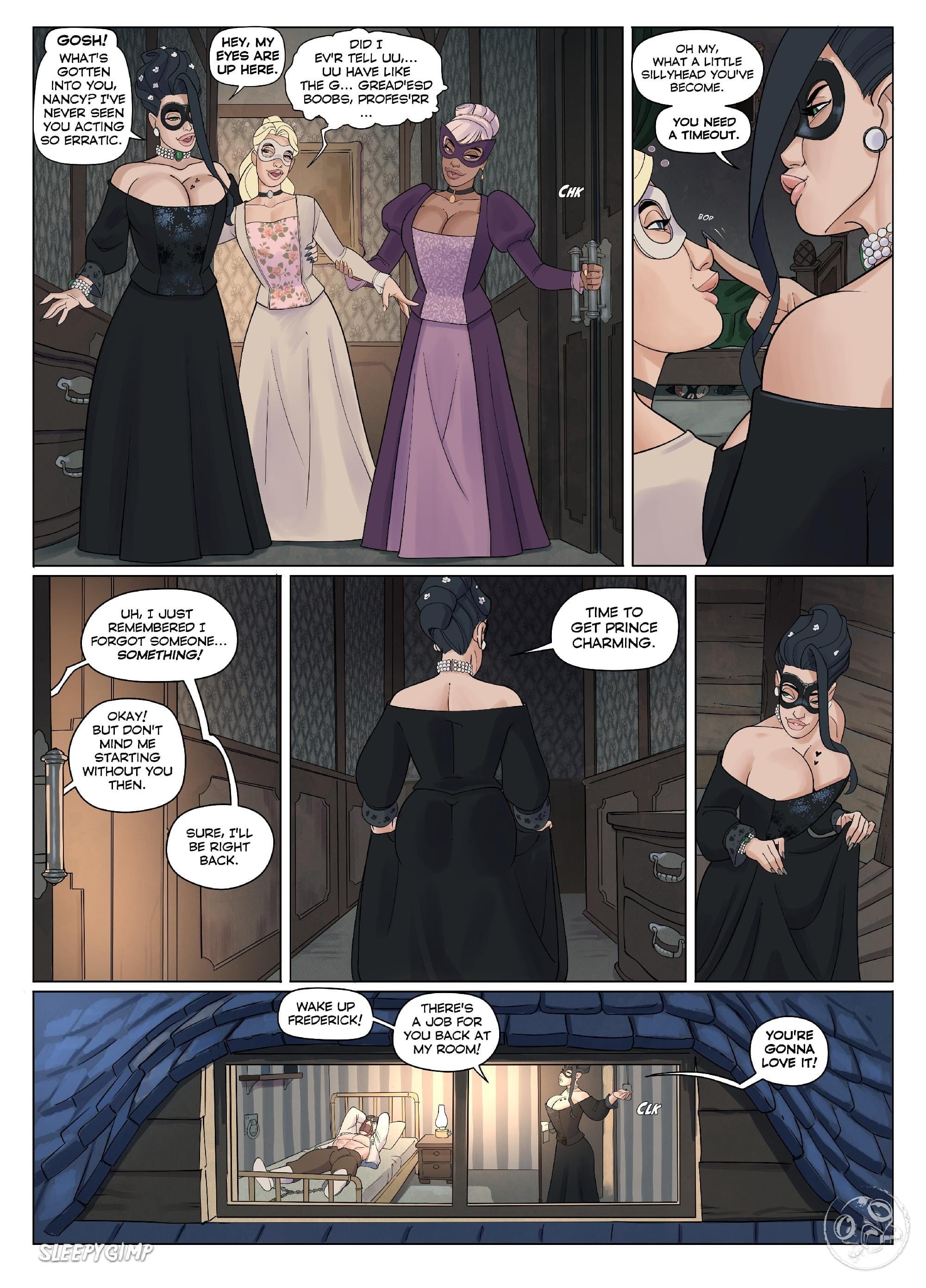 Family Values [Sleepy Gimp] 9 . Family Values - Midsummer Night's Ball 1 - Chapter 9 [Sleepy Gimp] – page 14