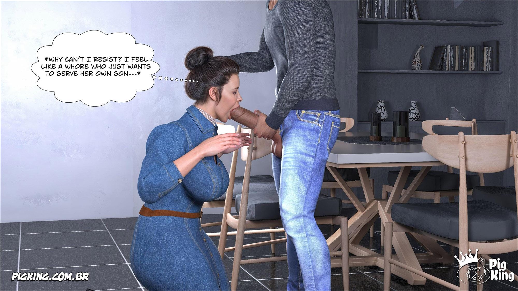 The Collar [CrazyDad3D] 1 . The Collar - Chapter 1 [CrazyDad3D] – page 21