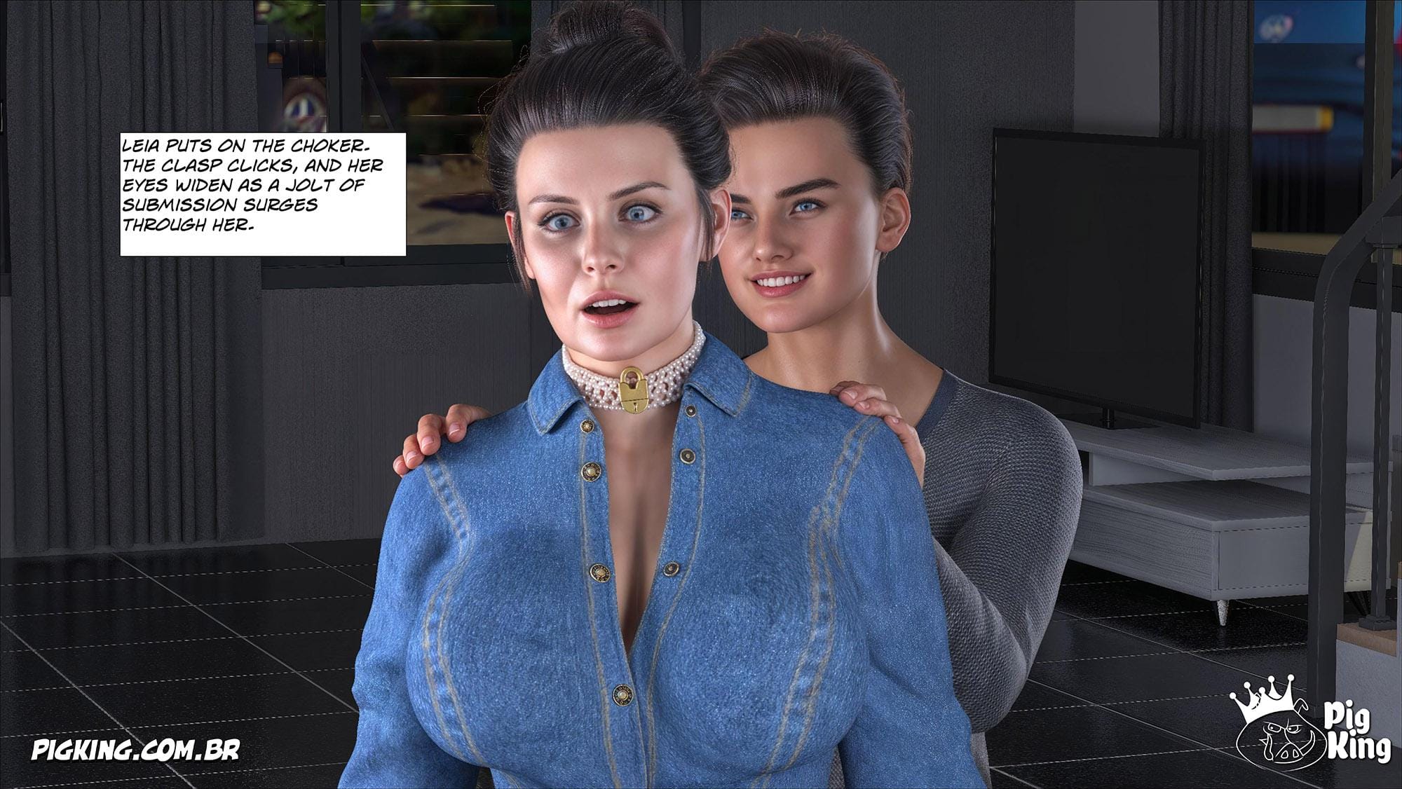 The Collar [CrazyDad3D] 1 . The Collar - Chapter 1 [CrazyDad3D] – page 7