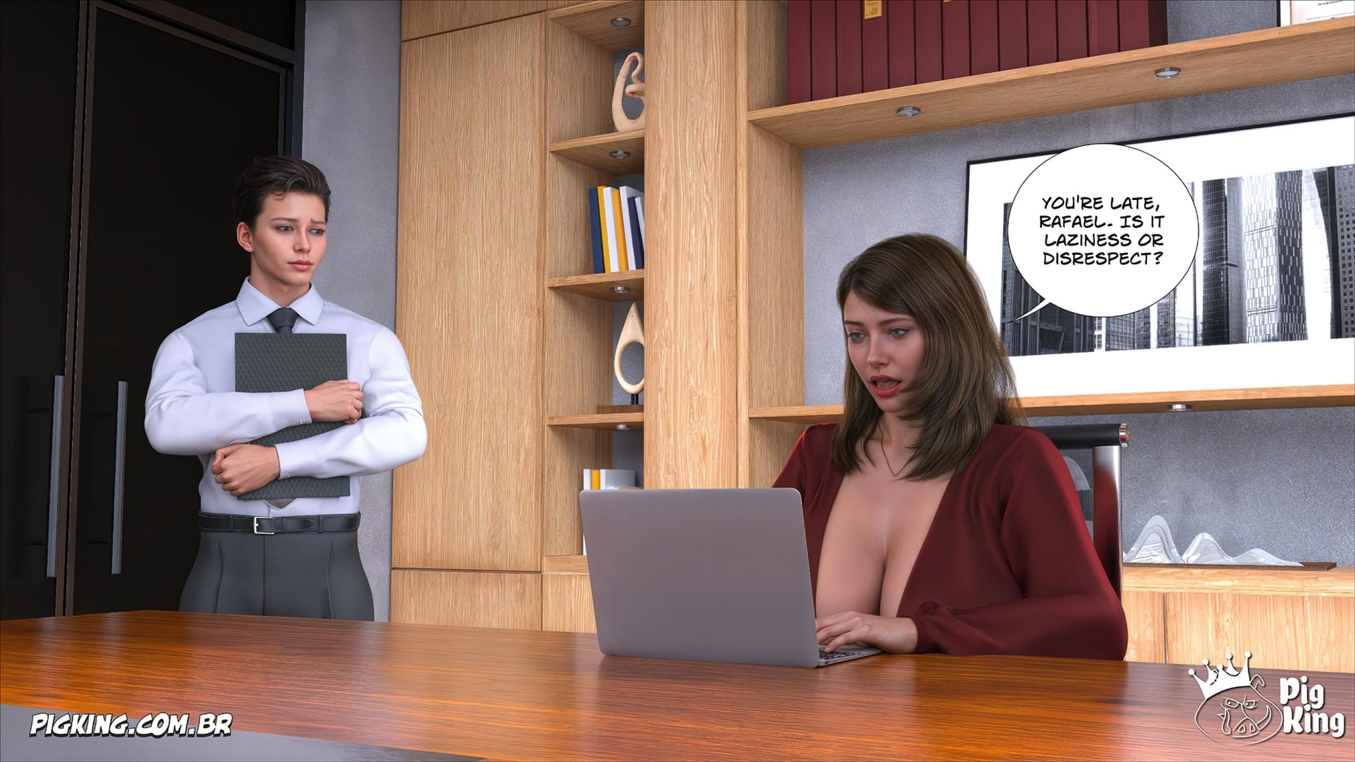The Meeting [CrazyDad3D] 1 . The Meeting - Chapter 1 [CrazyDad3D] – page 3