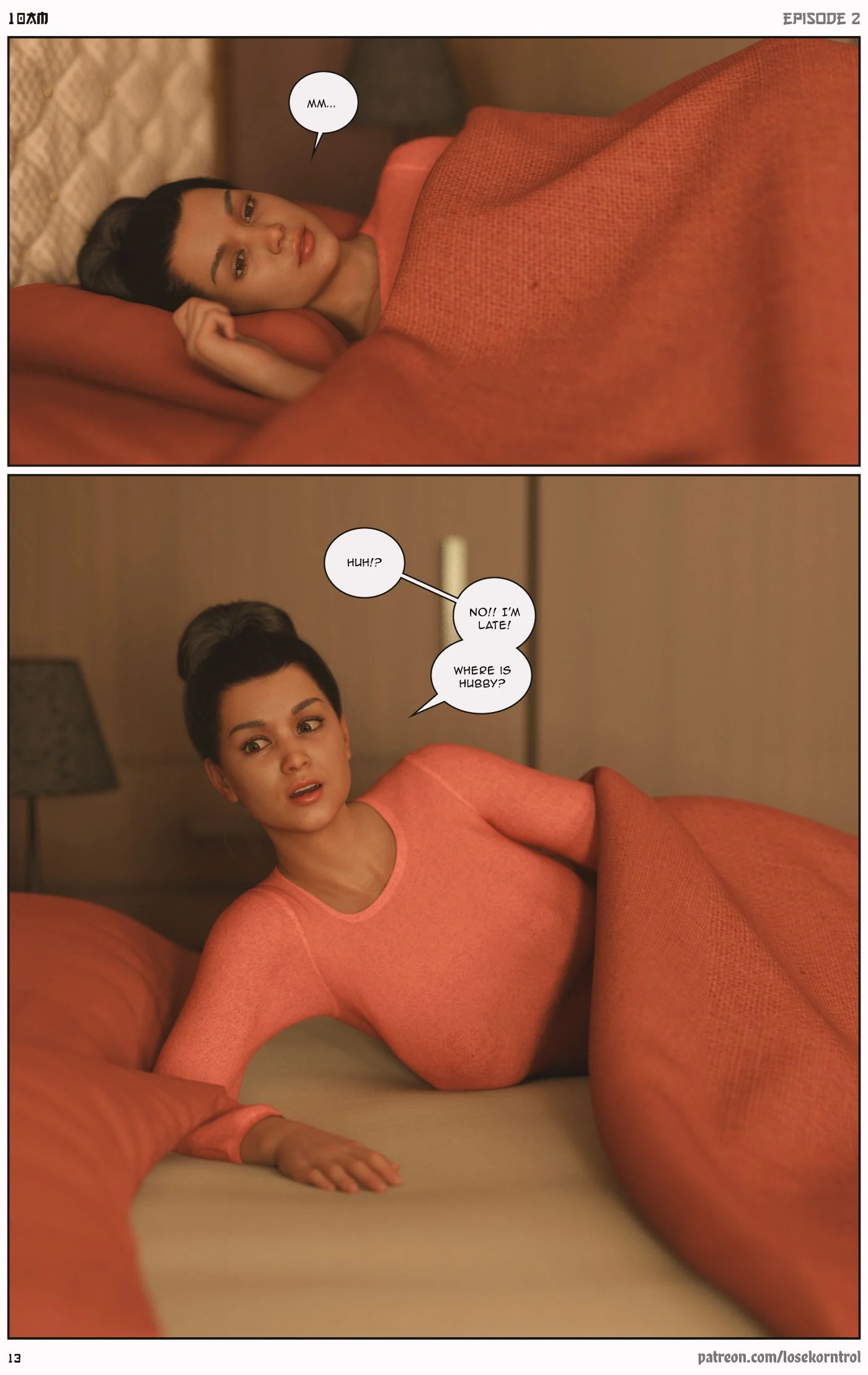 10 AM [LoseKorntrol, Hijab 3DX] 2 . 10 AM - Chapter 2 [LoseKorntrol, Hijab 3DX] – page 13