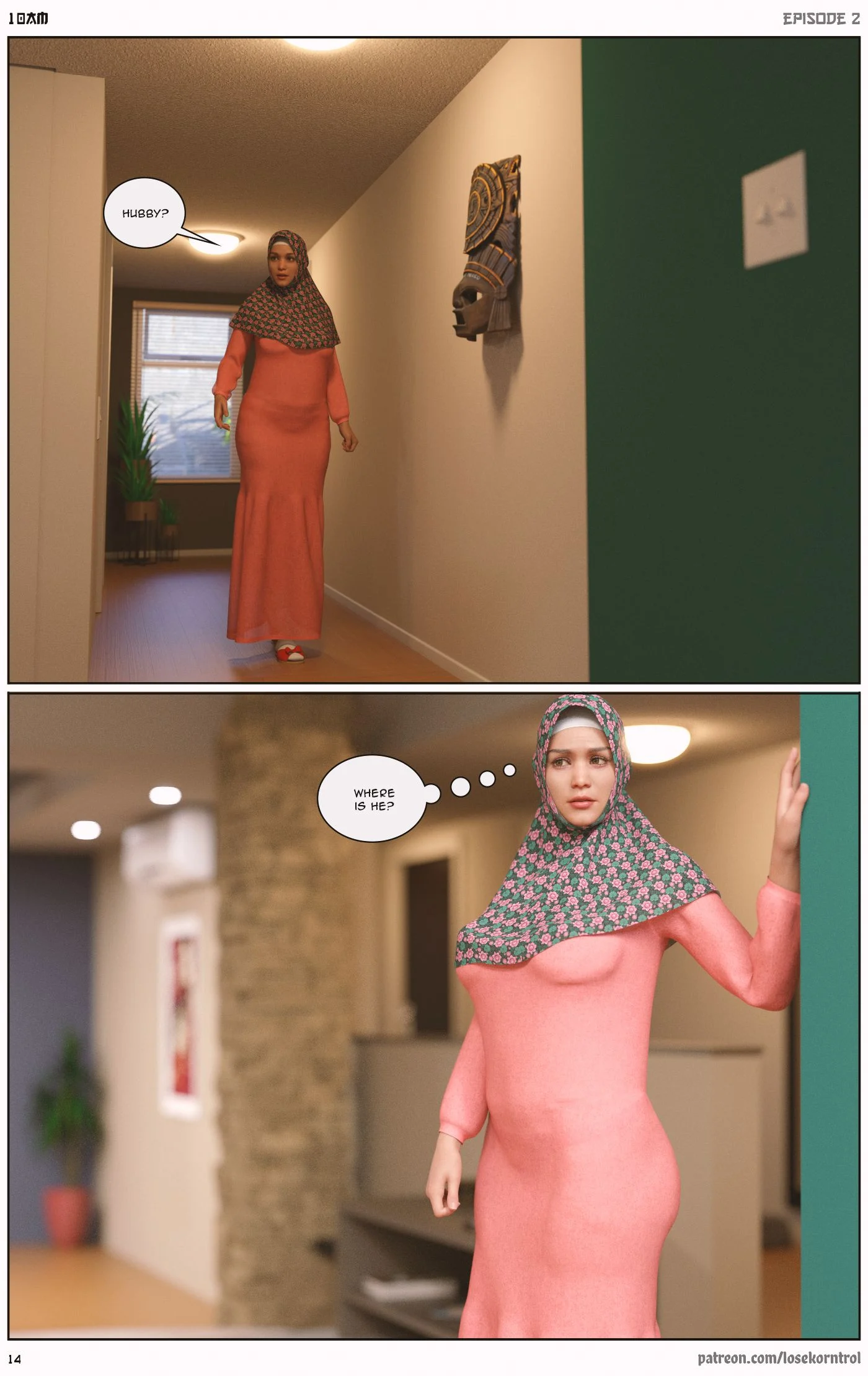 10 AM [LoseKorntrol, Hijab 3DX] 2 . 10 AM - Chapter 2 [LoseKorntrol, Hijab 3DX] – page 14