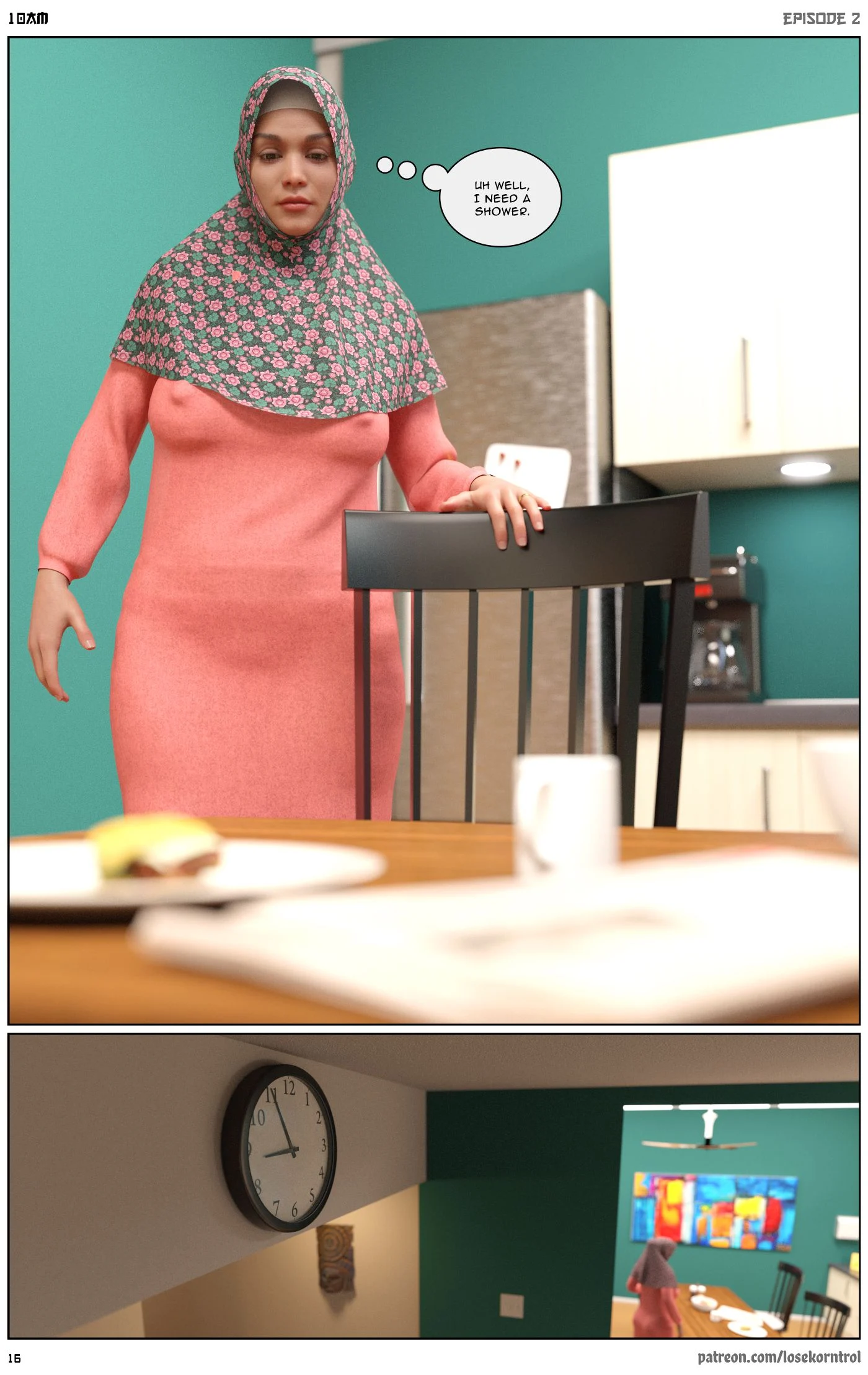 10 AM [LoseKorntrol, Hijab 3DX] 2 . 10 AM - Chapter 2 [LoseKorntrol, Hijab 3DX] – page 16