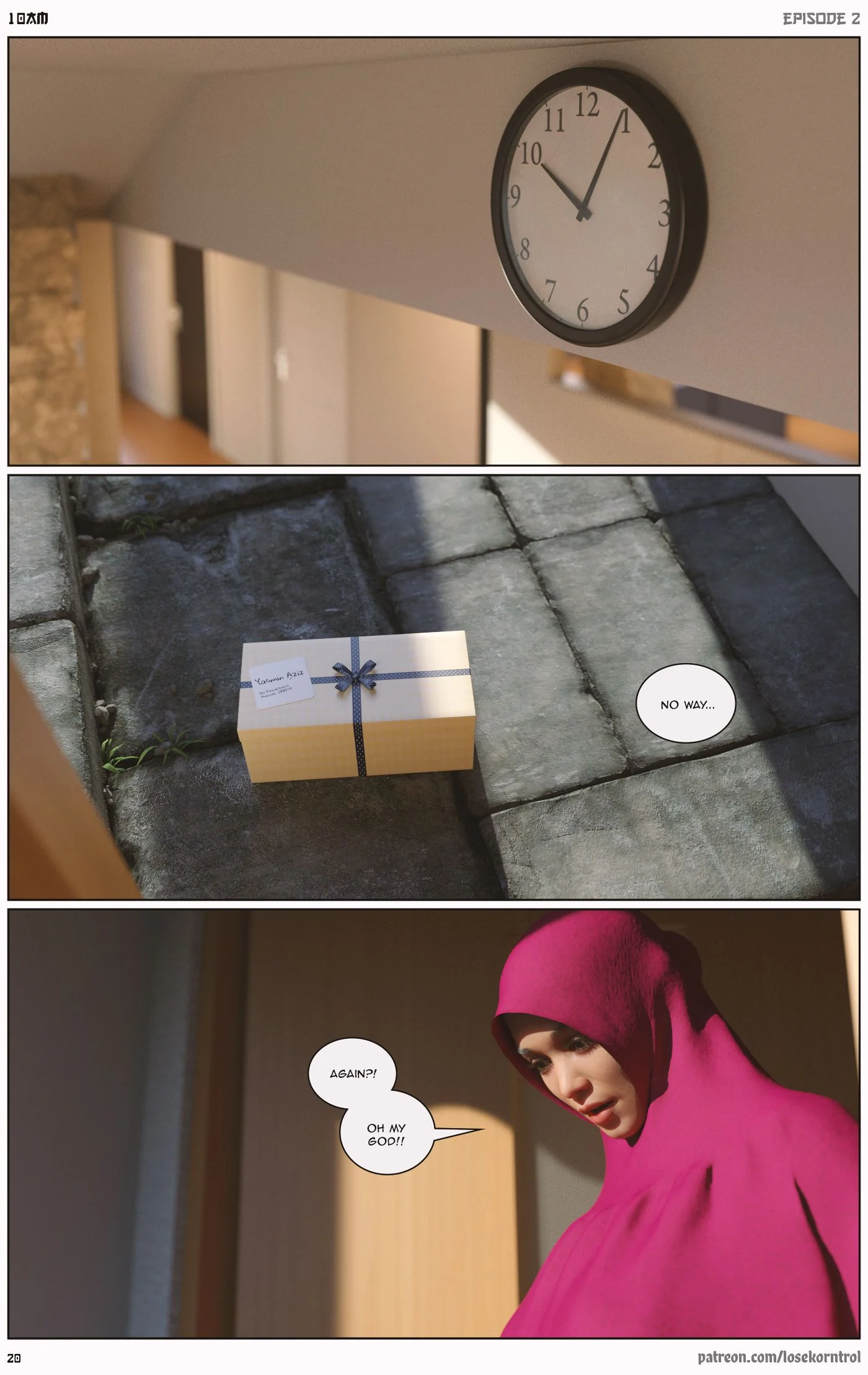 10 AM [LoseKorntrol, Hijab 3DX] 2 . 10 AM - Chapter 2 [LoseKorntrol, Hijab 3DX] – page 20