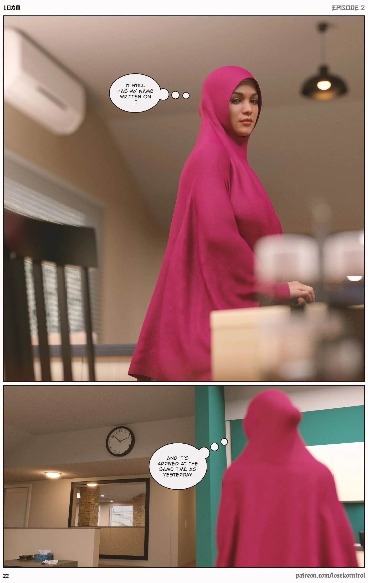 10 AM [LoseKorntrol, Hijab 3DX] 2 . 10 AM - Chapter 2 [LoseKorntrol, Hijab 3DX] – page 22