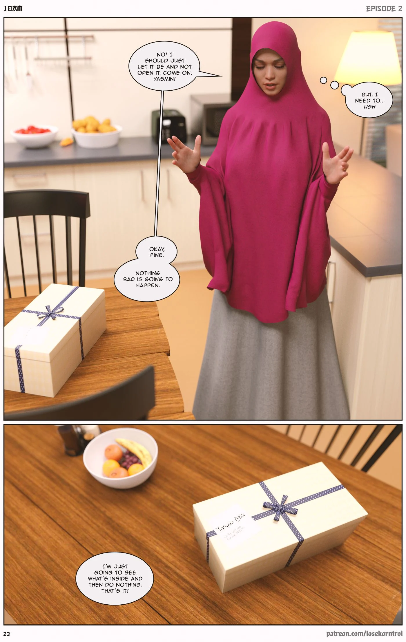 10 AM [LoseKorntrol, Hijab 3DX] 2 . 10 AM - Chapter 2 [LoseKorntrol, Hijab 3DX] – page 23