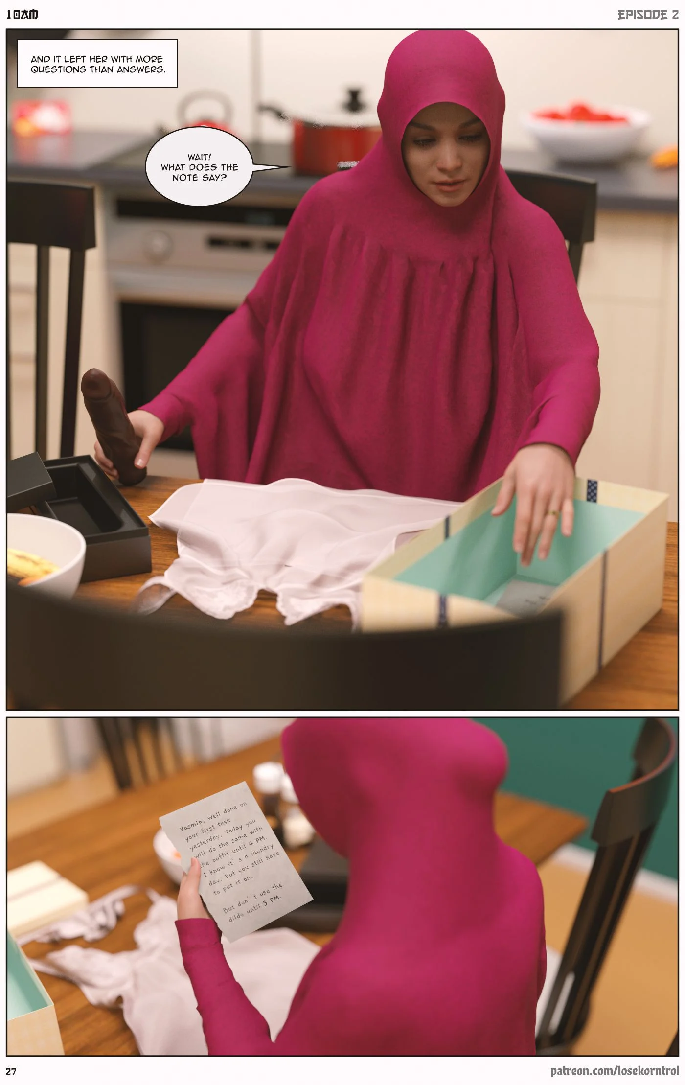 10 AM [LoseKorntrol, Hijab 3DX] 2 . 10 AM - Chapter 2 [LoseKorntrol, Hijab 3DX] – page 27