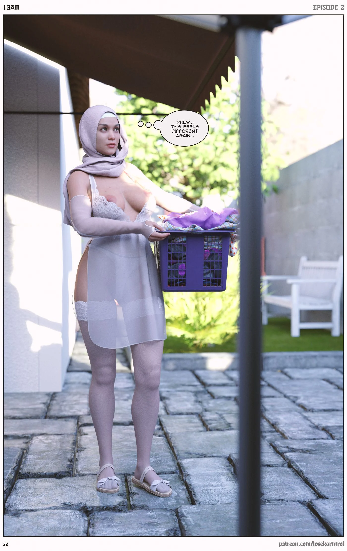 10 AM [LoseKorntrol, Hijab 3DX] 2 . 10 AM - Chapter 2 [LoseKorntrol, Hijab 3DX] – page 34