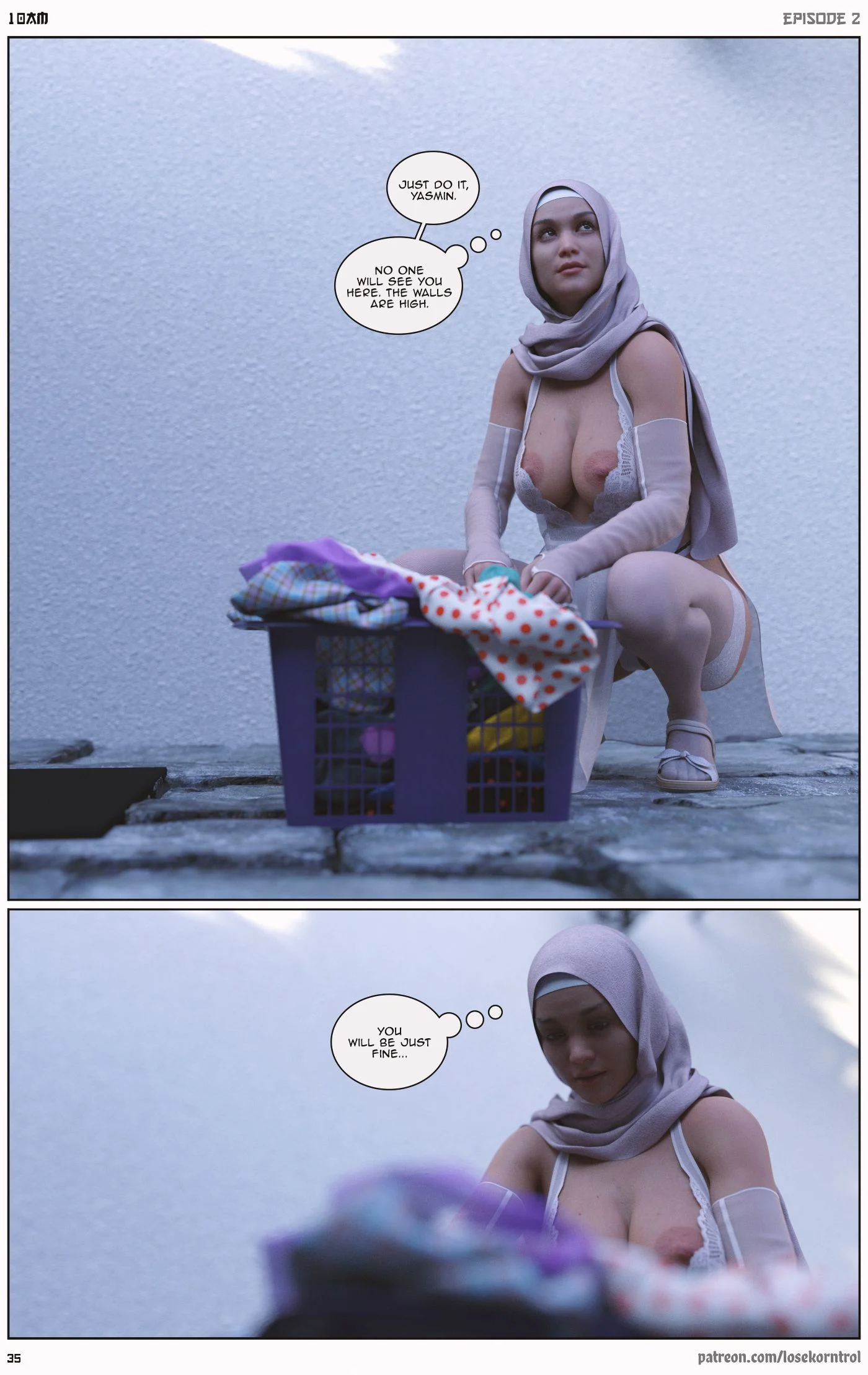 10 AM [LoseKorntrol, Hijab 3DX] 2 . 10 AM - Chapter 2 [LoseKorntrol, Hijab 3DX] – page 35