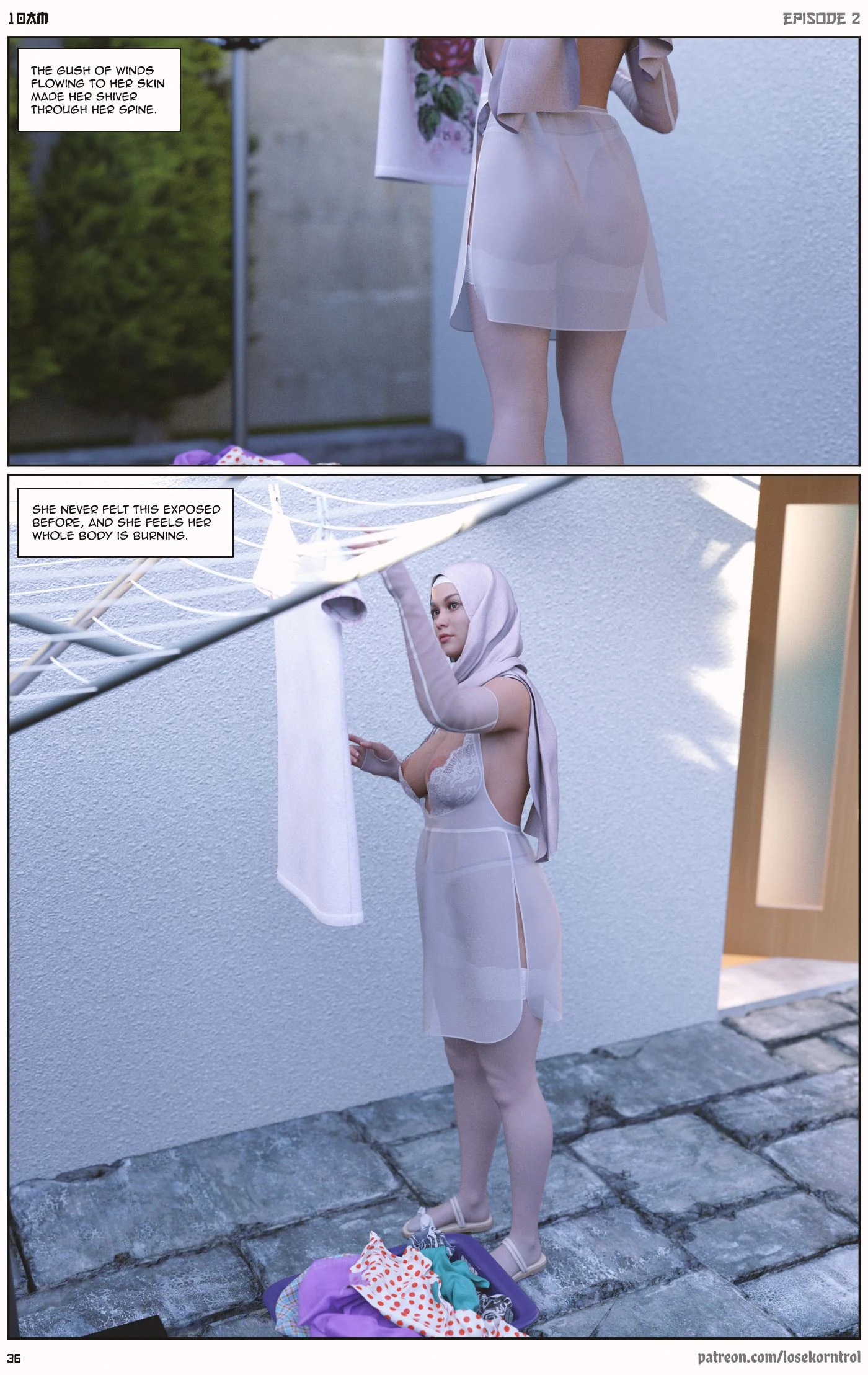 10 AM [LoseKorntrol, Hijab 3DX] 2 . 10 AM - Chapter 2 [LoseKorntrol, Hijab 3DX] – page 36