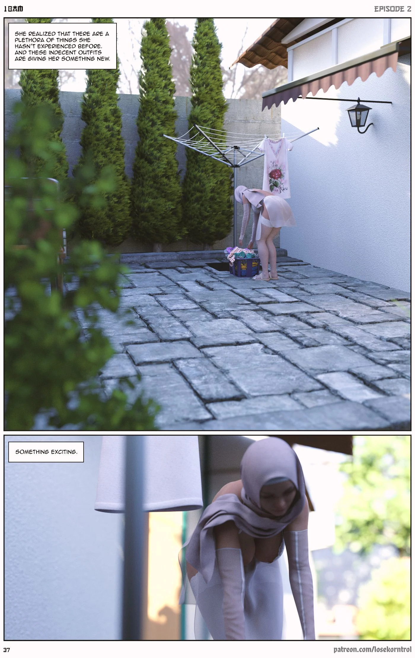 10 AM [LoseKorntrol, Hijab 3DX] 2 . 10 AM - Chapter 2 [LoseKorntrol, Hijab 3DX] – page 37