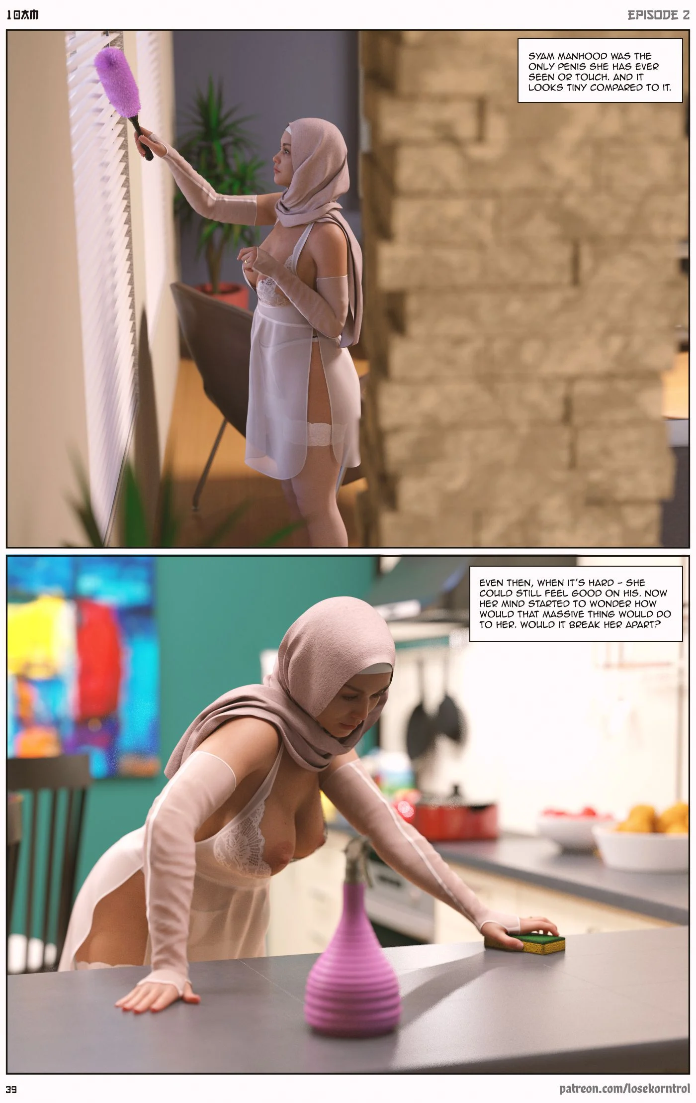 10 AM [LoseKorntrol, Hijab 3DX] 2 . 10 AM - Chapter 2 [LoseKorntrol, Hijab 3DX] – page 39