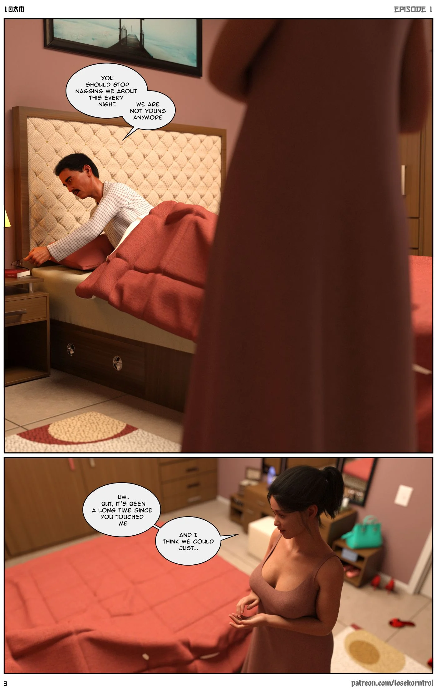 10 AM [LoseKorntrol, Hijab 3DX] 1 . 10 AM - Chapter 1 [LoseKorntrol, Hijab 3DX] – page 10