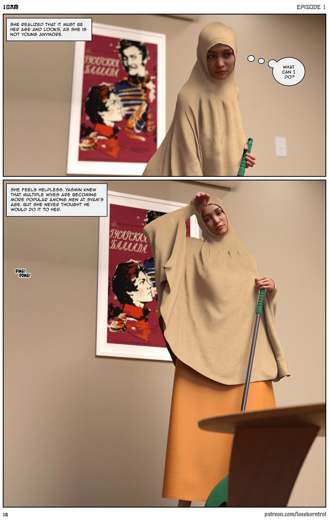 10 AM [LoseKorntrol, Hijab 3DX] 1 . 10 AM - Chapter 1 [LoseKorntrol, Hijab 3DX] – page 17