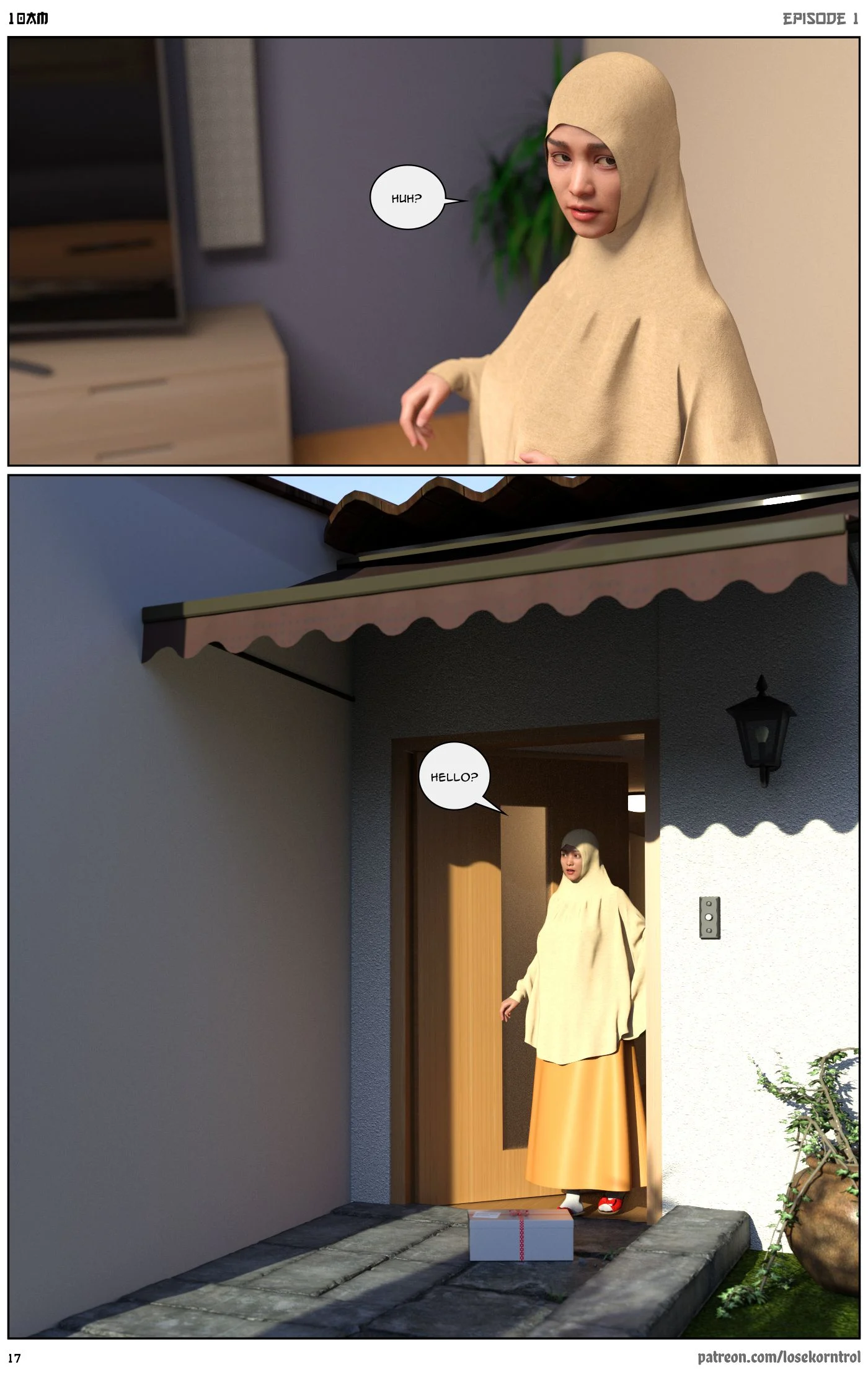 10 AM [LoseKorntrol, Hijab 3DX] 1 . 10 AM - Chapter 1 [LoseKorntrol, Hijab 3DX] – page 18