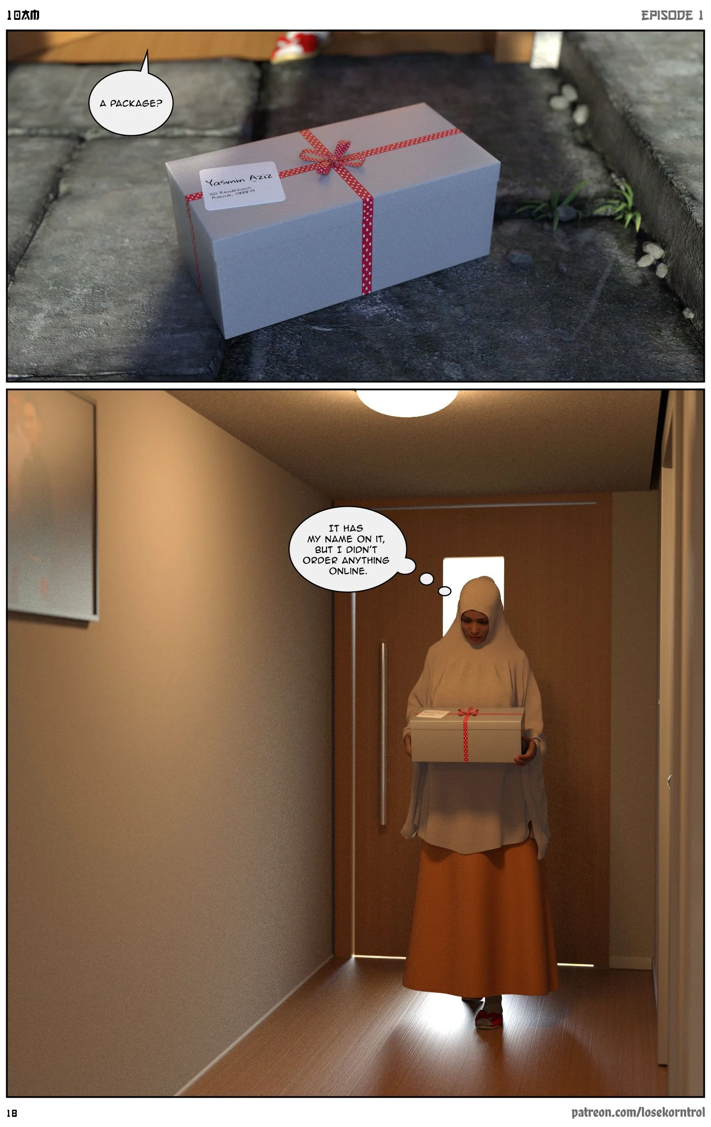 10 AM [LoseKorntrol, Hijab 3DX] 1 . 10 AM - Chapter 1 [LoseKorntrol, Hijab 3DX] – page 19