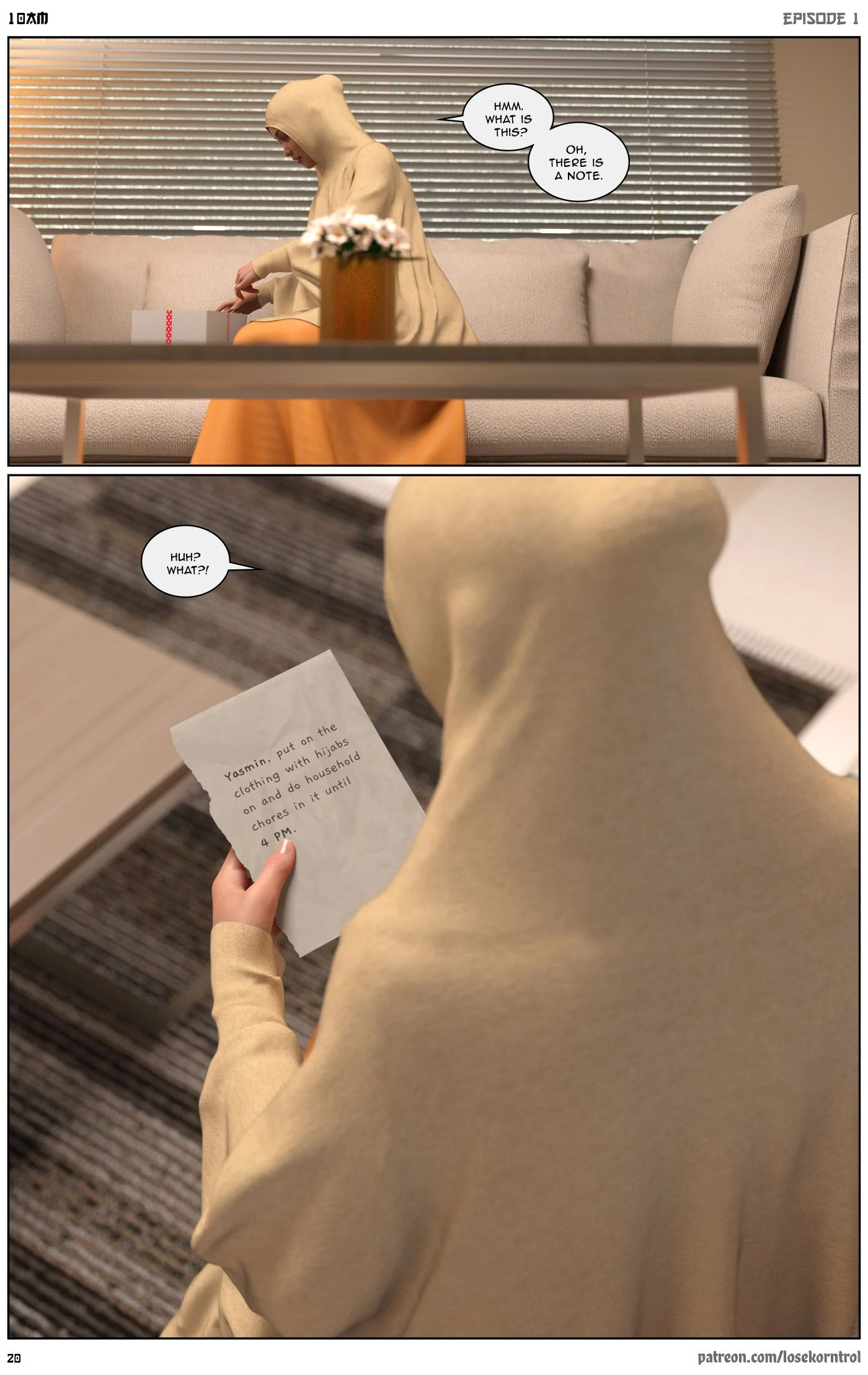 10 AM [LoseKorntrol, Hijab 3DX] 1 . 10 AM - Chapter 1 [LoseKorntrol, Hijab 3DX] – page 21