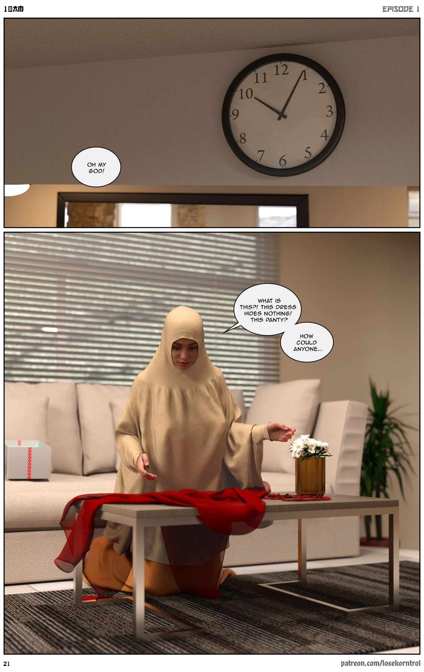 10 AM [LoseKorntrol, Hijab 3DX] 1 . 10 AM - Chapter 1 [LoseKorntrol, Hijab 3DX] – page 22