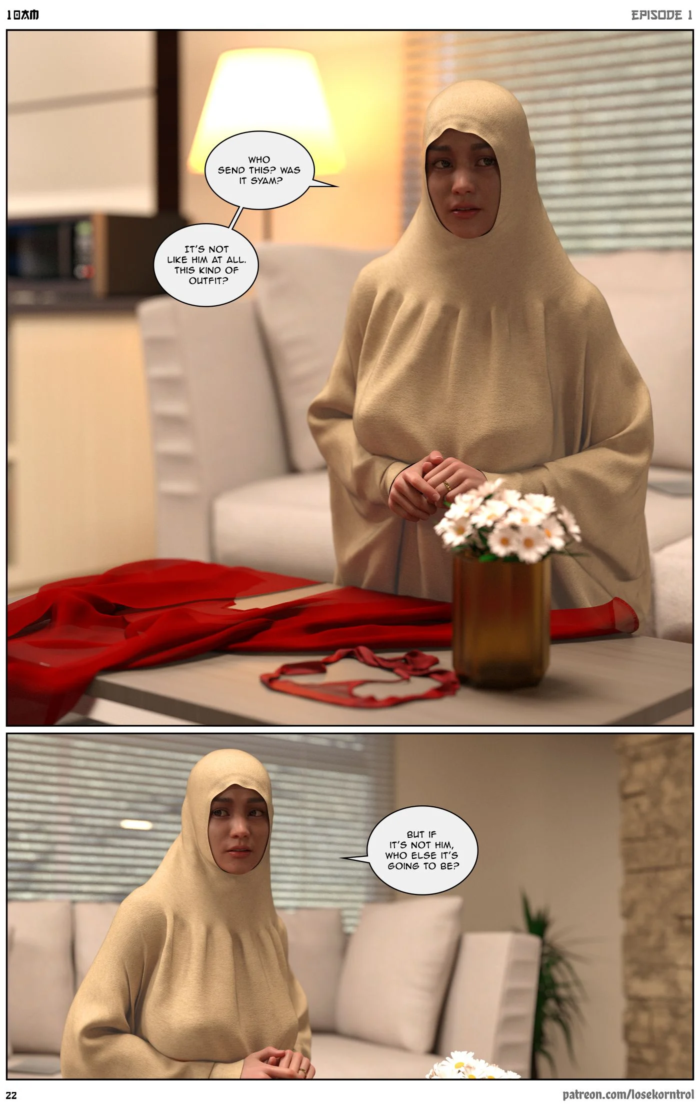 10 AM [LoseKorntrol, Hijab 3DX] 1 . 10 AM - Chapter 1 [LoseKorntrol, Hijab 3DX] – page 23