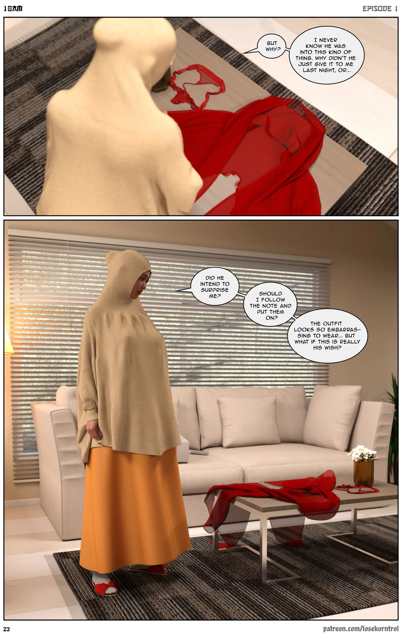 10 AM [LoseKorntrol, Hijab 3DX] 1 . 10 AM - Chapter 1 [LoseKorntrol, Hijab 3DX] – page 24