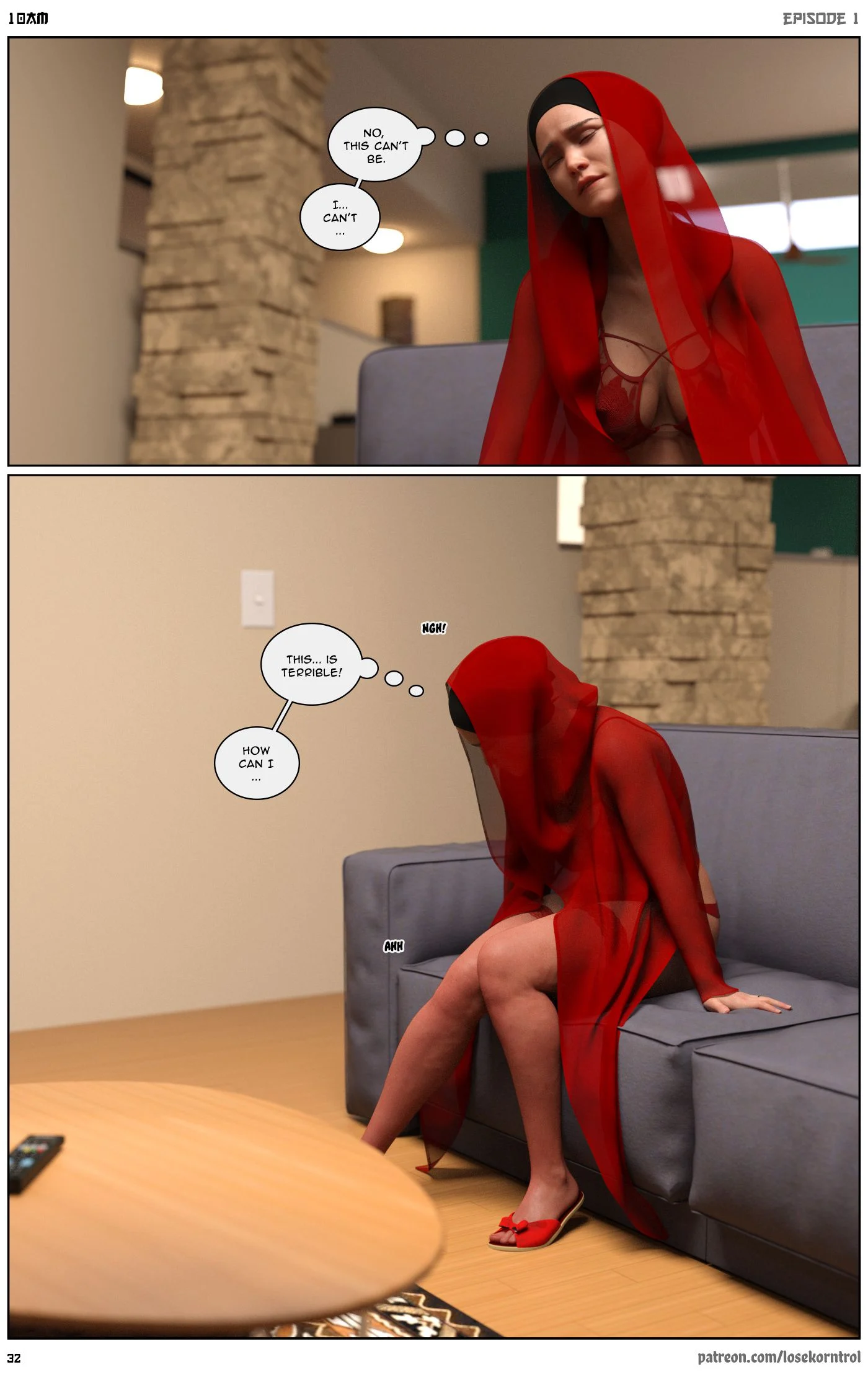 10 AM [LoseKorntrol, Hijab 3DX] 1 . 10 AM - Chapter 1 [LoseKorntrol, Hijab 3DX] – page 33