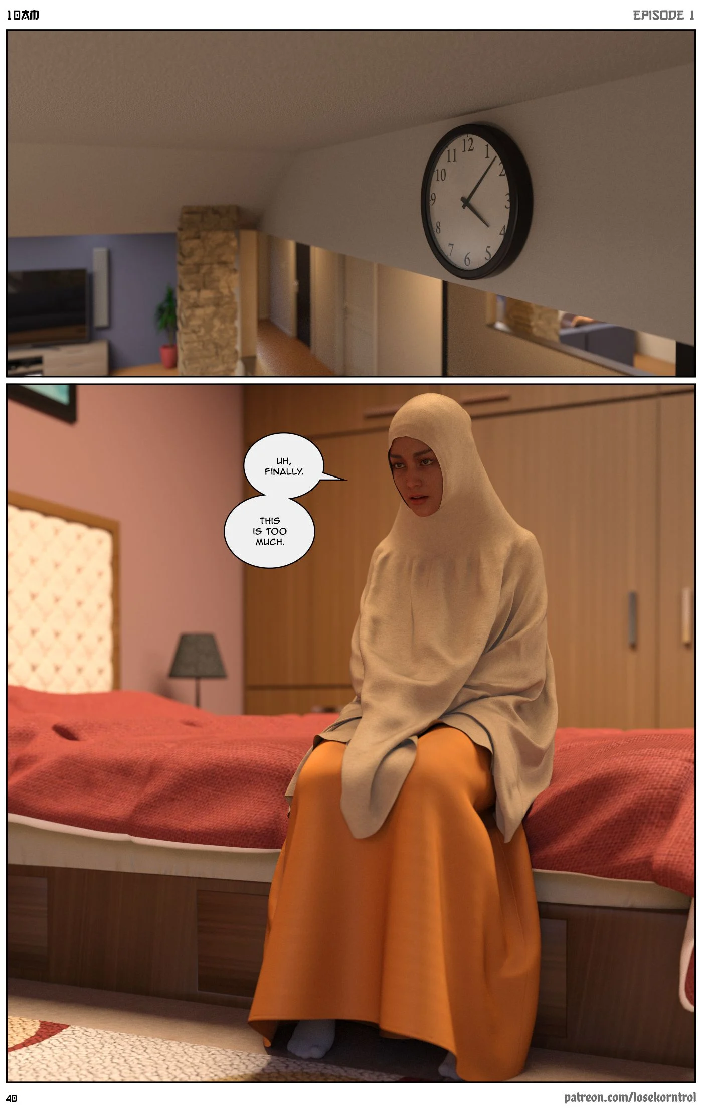 10 AM [LoseKorntrol, Hijab 3DX] 1 . 10 AM - Chapter 1 [LoseKorntrol, Hijab 3DX] – page 41