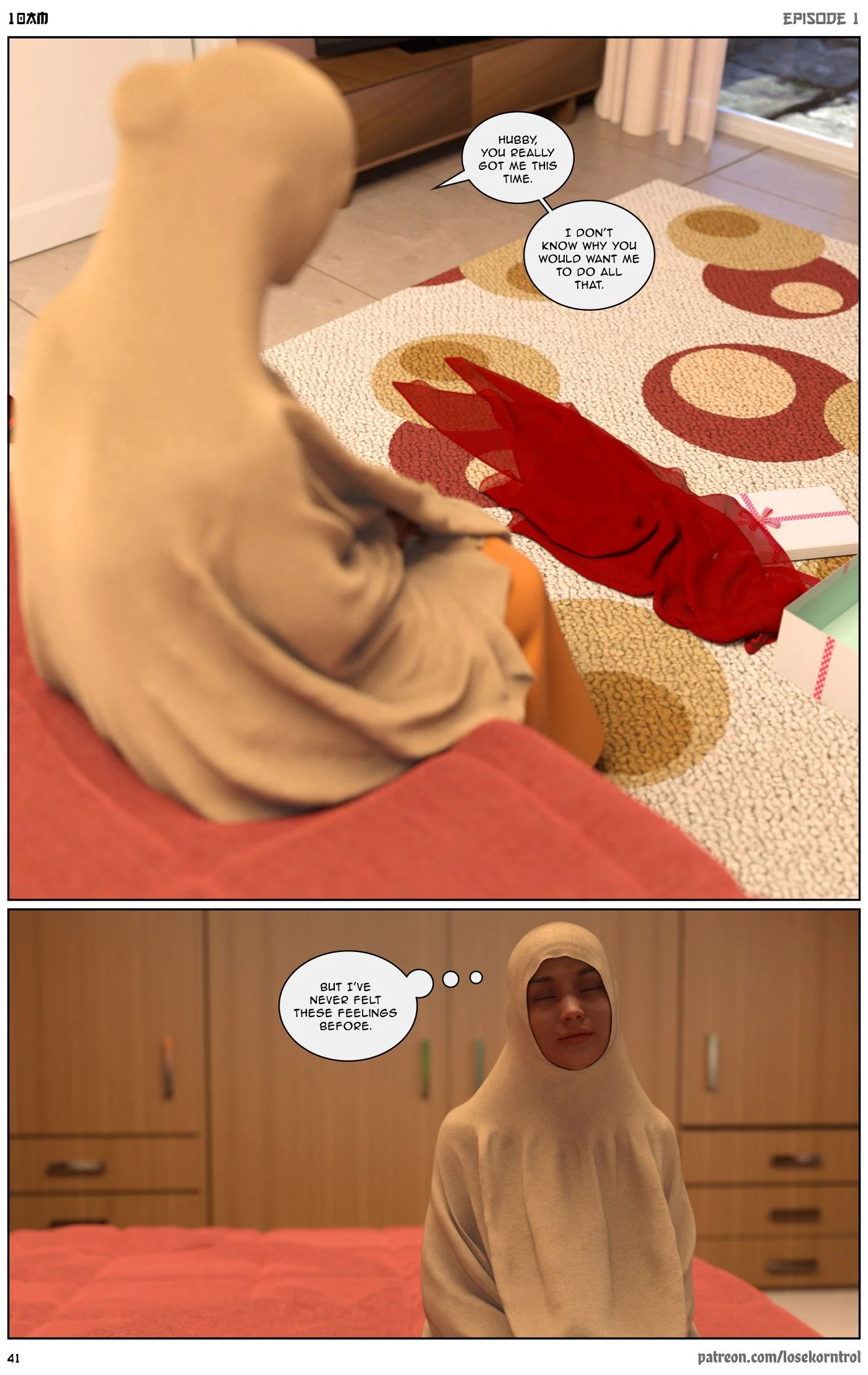 10 AM [LoseKorntrol, Hijab 3DX] 1 . 10 AM - Chapter 1 [LoseKorntrol, Hijab 3DX] – page 42