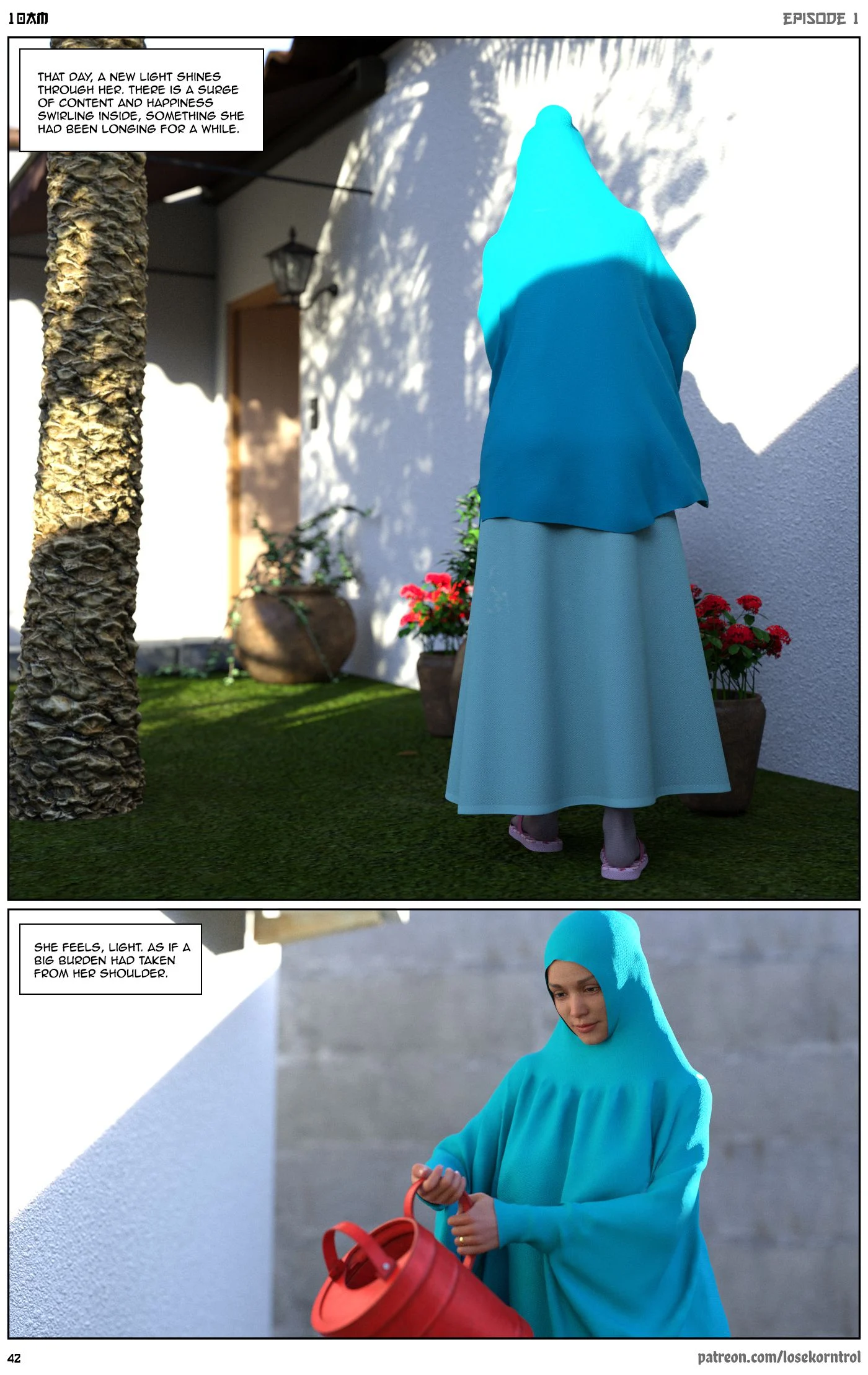 10 AM [LoseKorntrol, Hijab 3DX] 1 . 10 AM - Chapter 1 [LoseKorntrol, Hijab 3DX] – page 43