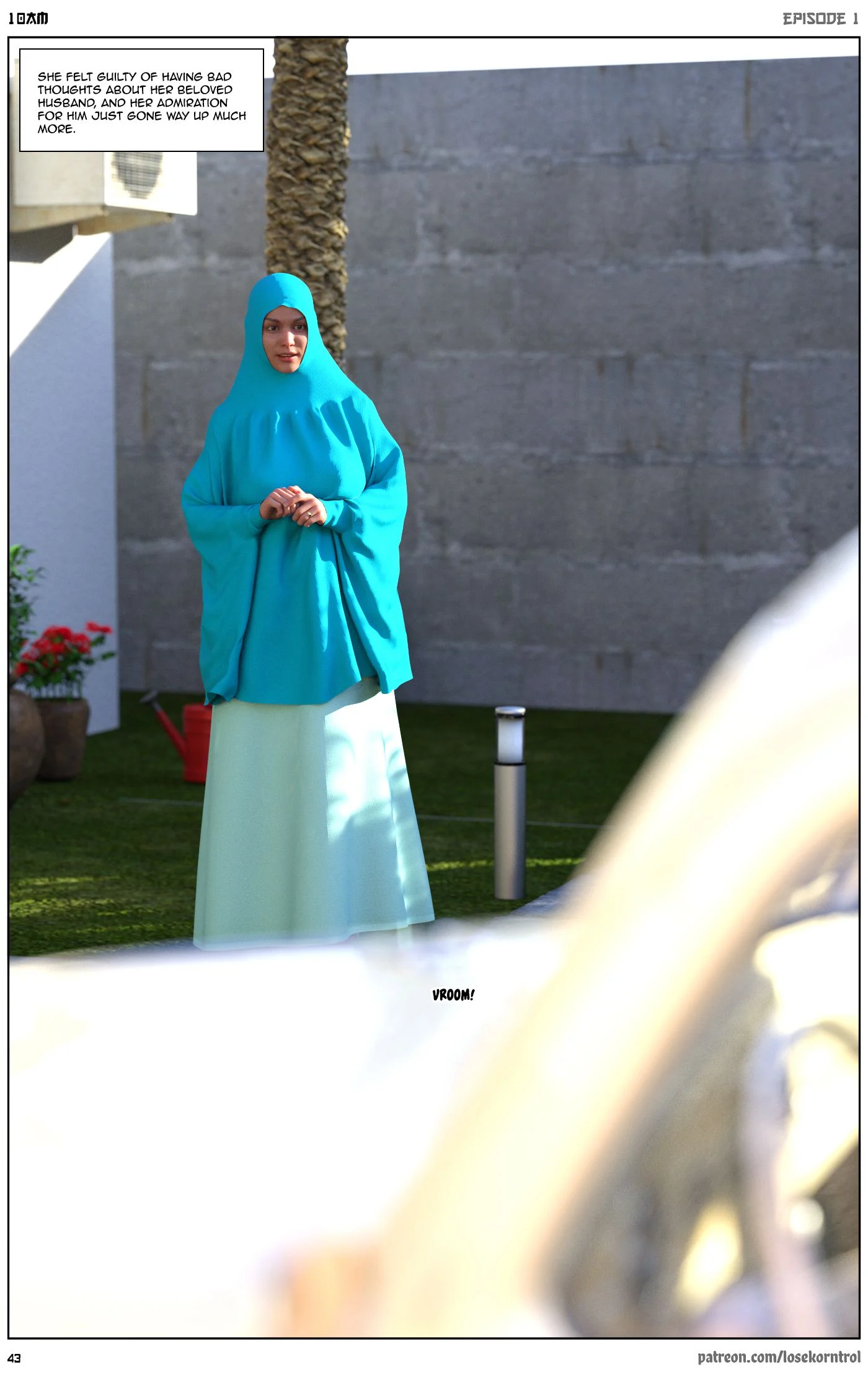 10 AM [LoseKorntrol, Hijab 3DX] 1 . 10 AM - Chapter 1 [LoseKorntrol, Hijab 3DX] – page 44