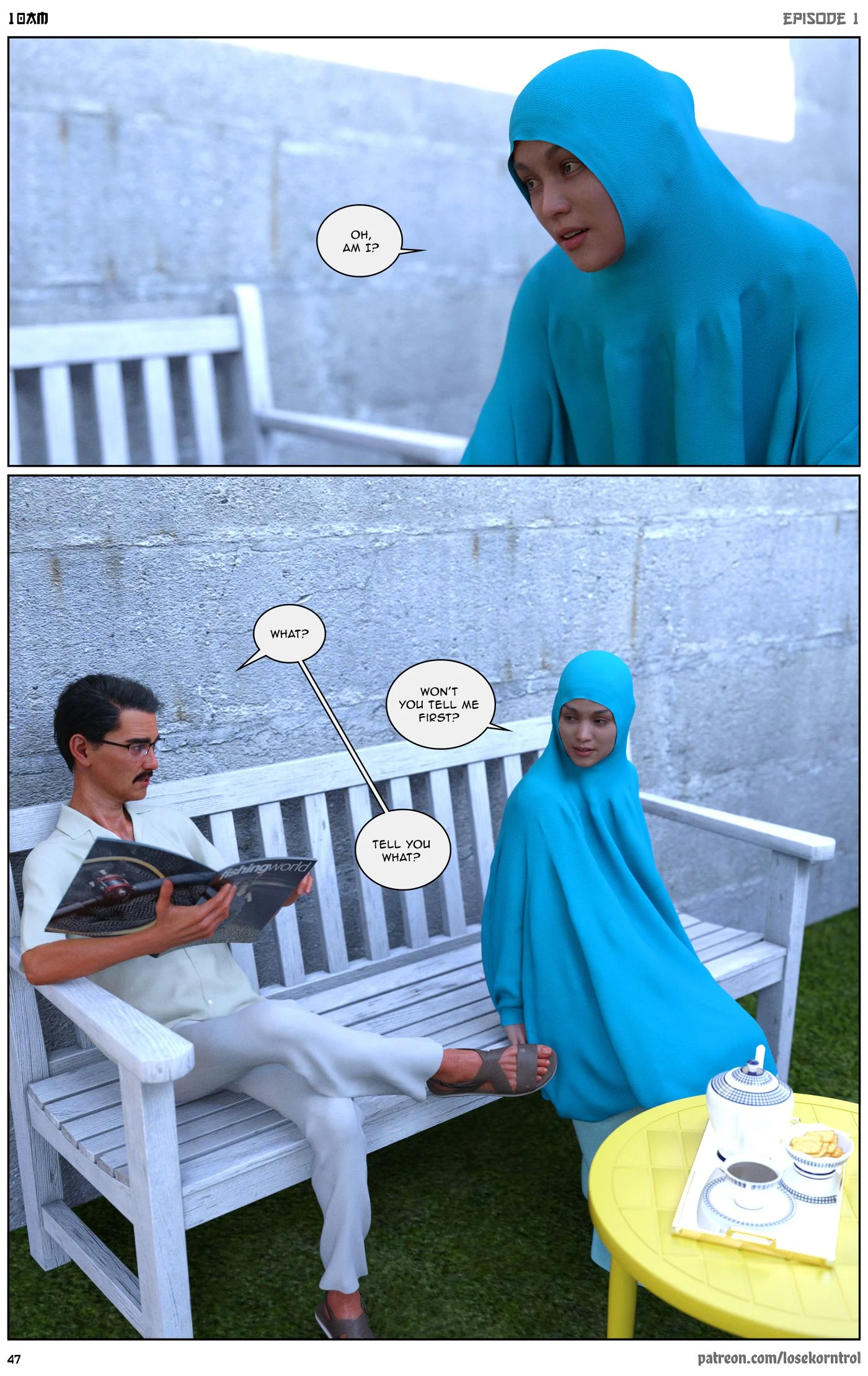 10 AM [LoseKorntrol, Hijab 3DX] 1 . 10 AM - Chapter 1 [LoseKorntrol, Hijab 3DX] – page 48