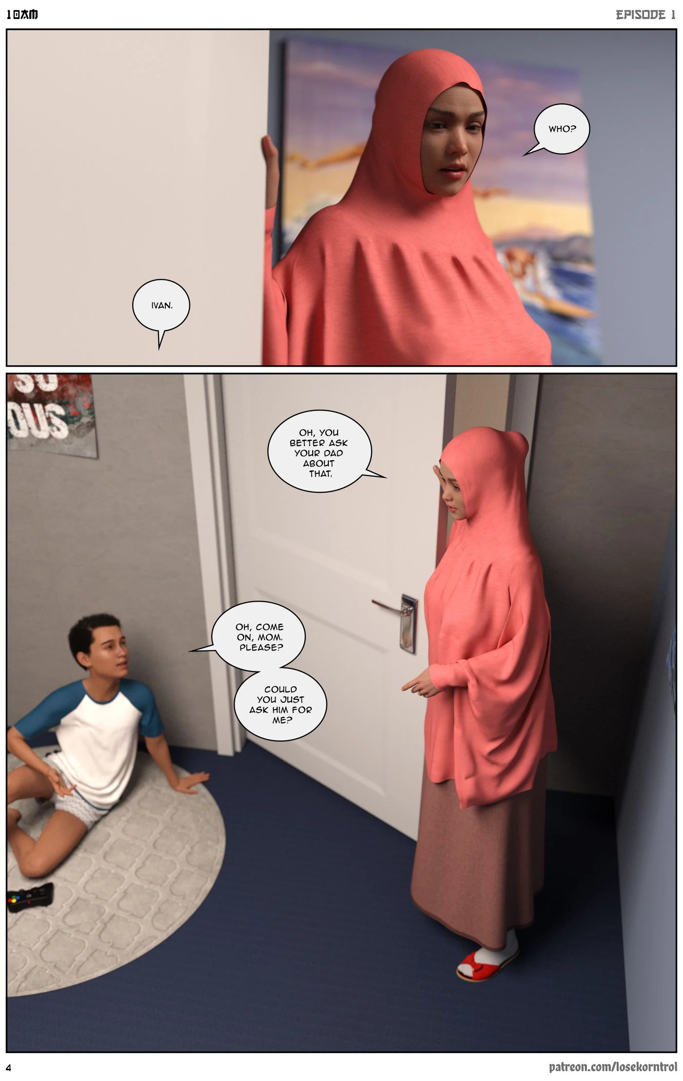 10 AM [LoseKorntrol, Hijab 3DX] 1 . 10 AM - Chapter 1 [LoseKorntrol, Hijab 3DX] – page 5