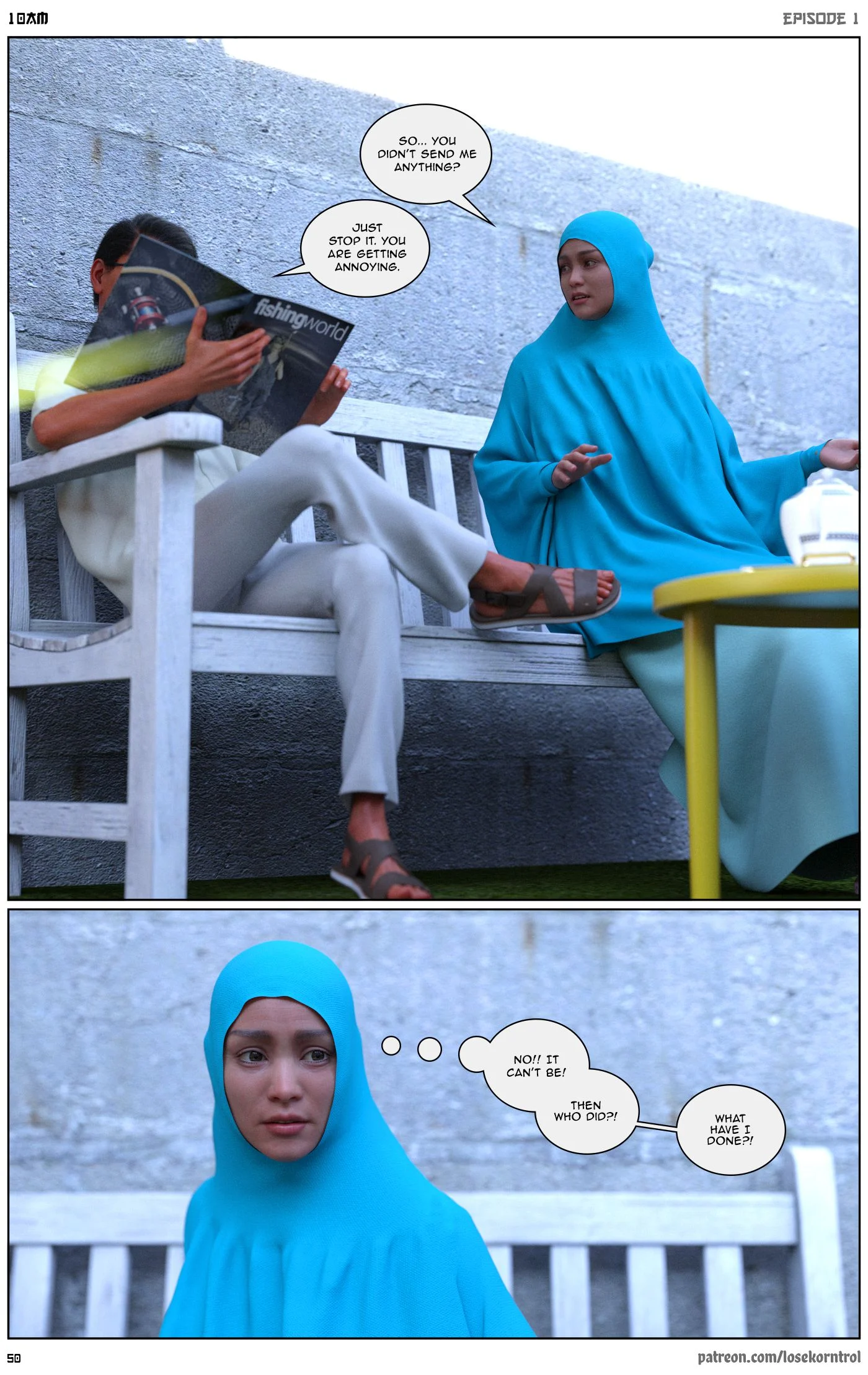 10 AM [LoseKorntrol, Hijab 3DX] 1 . 10 AM - Chapter 1 [LoseKorntrol, Hijab 3DX] – page 51
