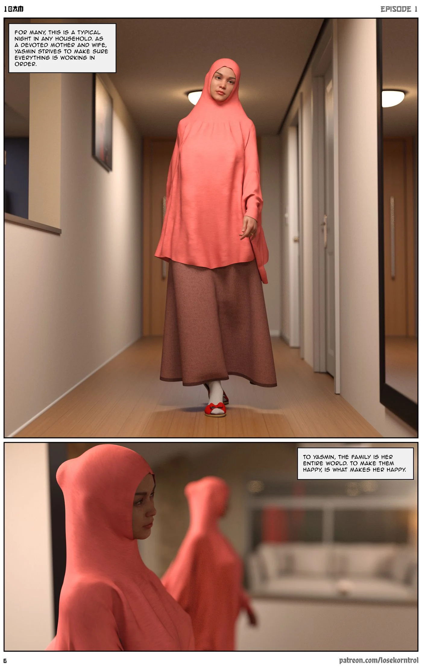 10 AM [LoseKorntrol, Hijab 3DX] 1 . 10 AM - Chapter 1 [LoseKorntrol, Hijab 3DX] – page 7