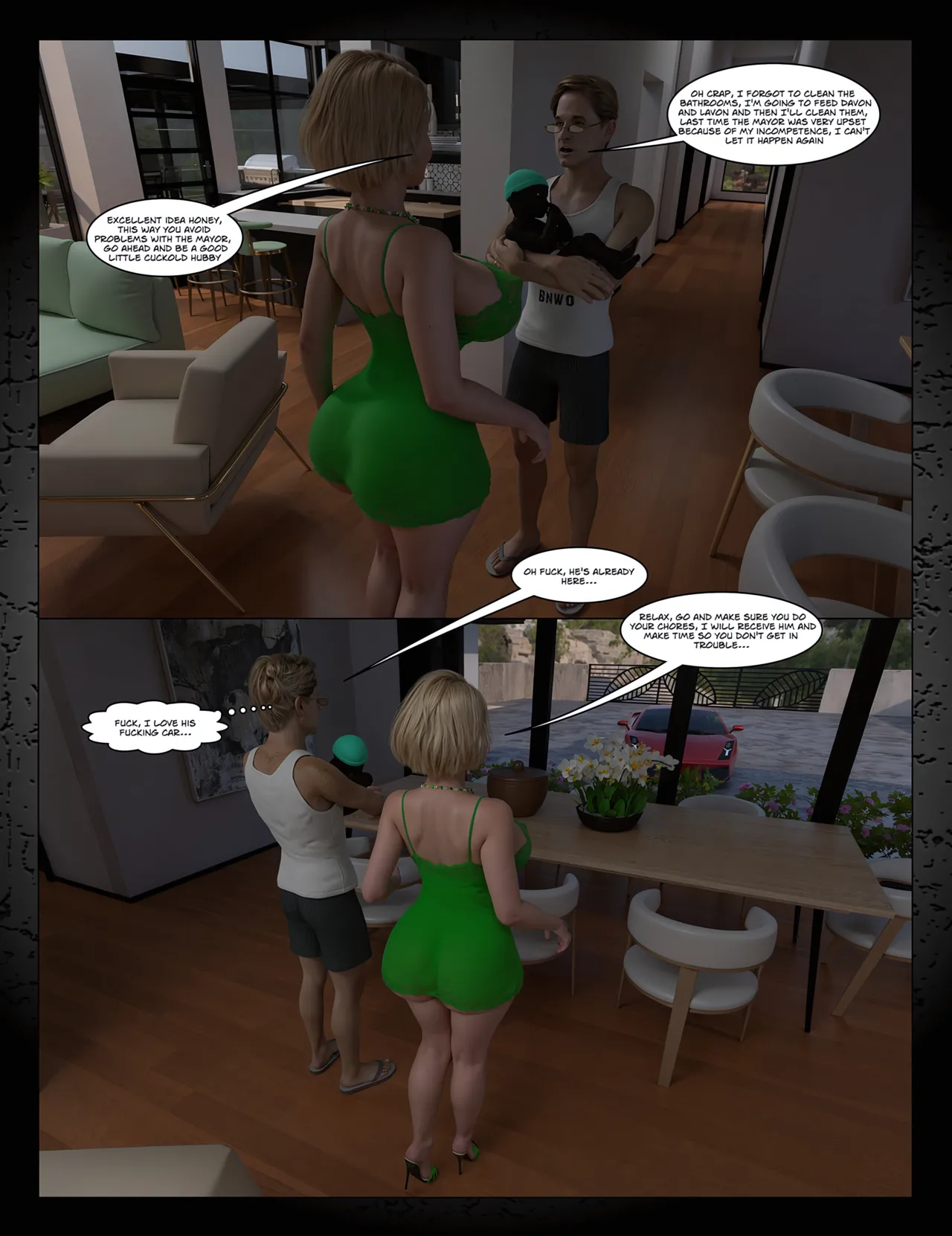 Black Takeover [Moiarte3D] 6 . Black Takeover - The Millers - Chapter 6 [Moiarte3D] – page 5