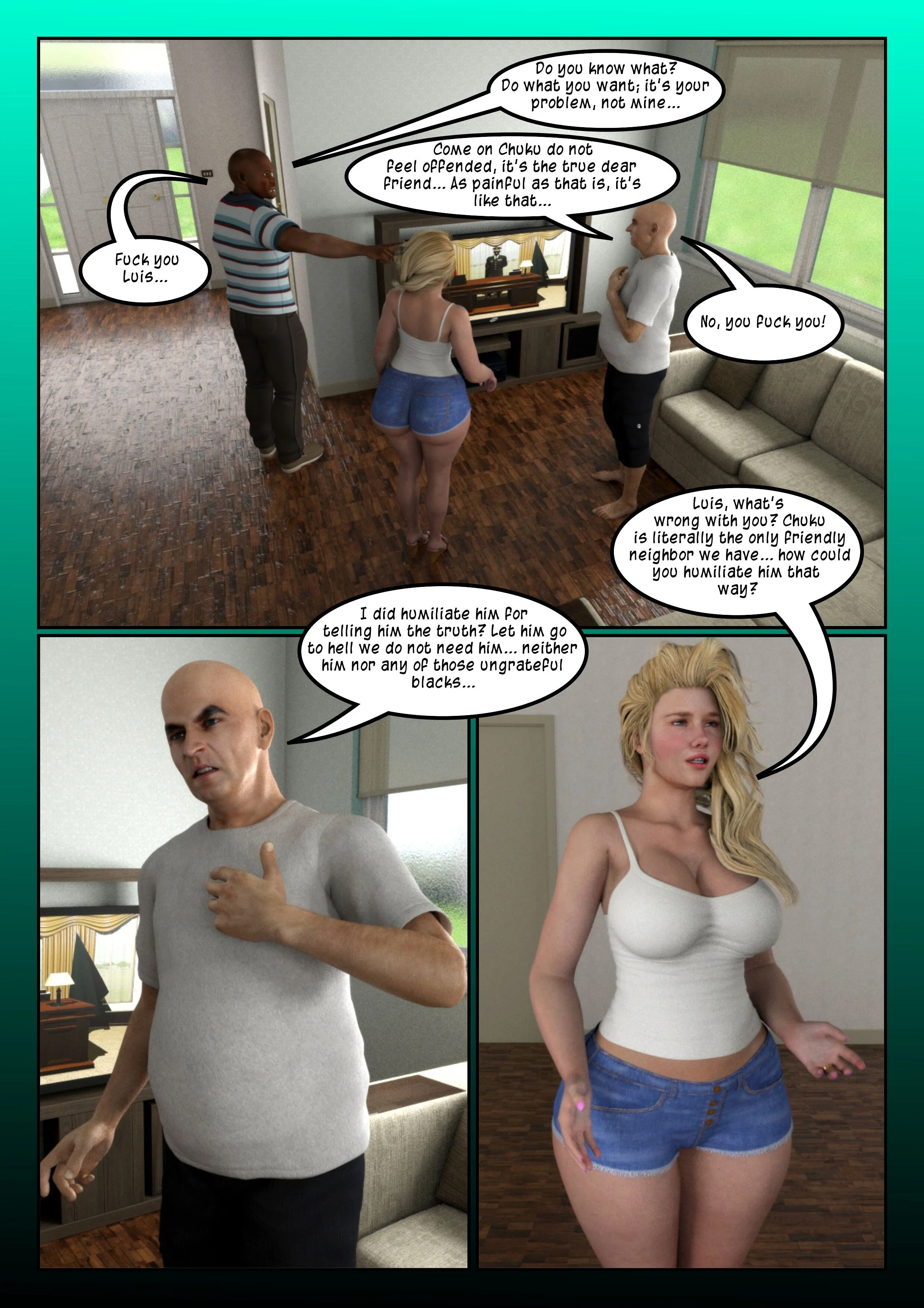 Black Takeover [Moiarte3D] 1 . Black Takeover - Chapter 1 [Moiarte3D] – page 5