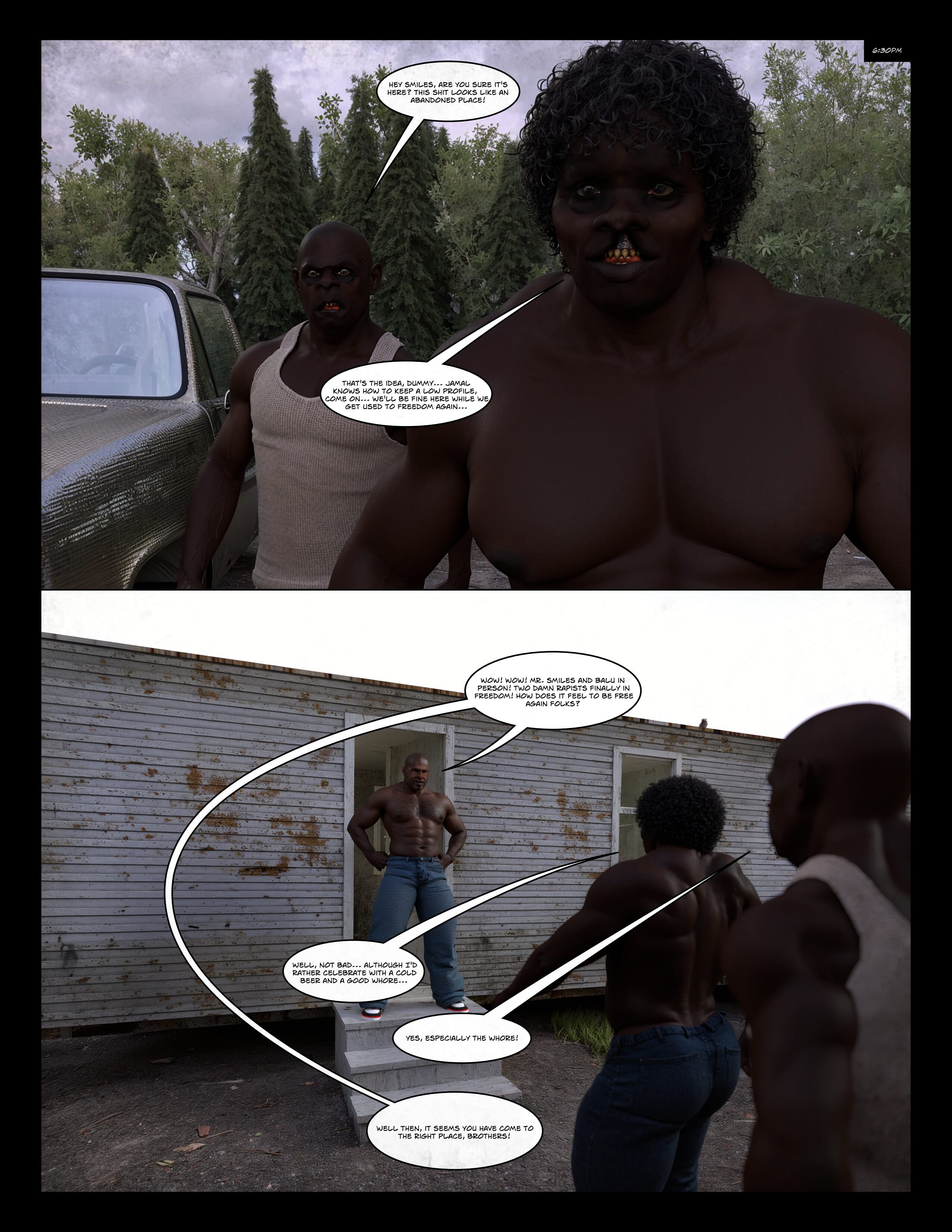 Black Takeover [Moiarte3D] 5 . Black Takeover - Ortega Chronicles - Chapter 5 [Moiarte3D] – page 32