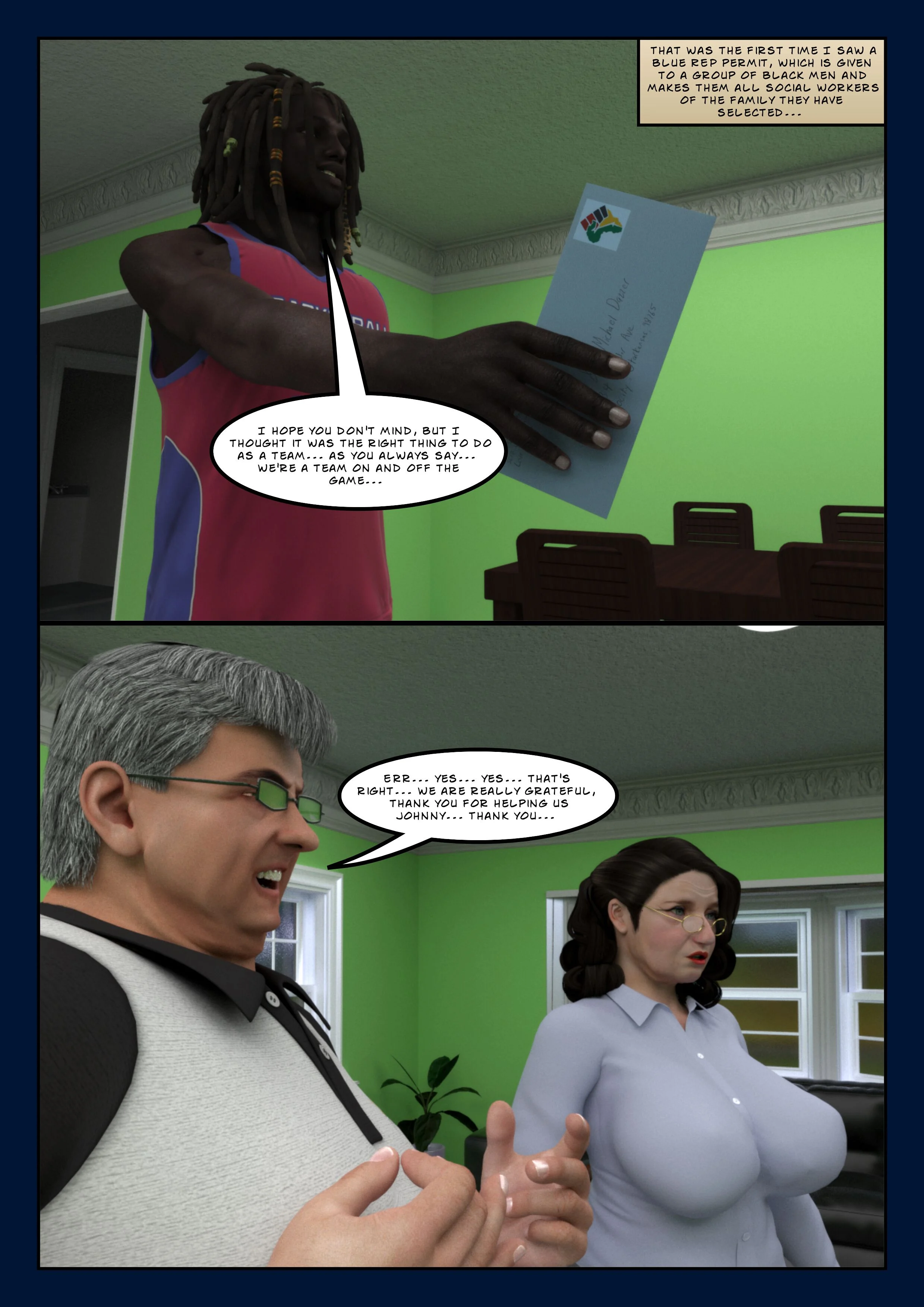 Black Takeover [Moiarte3D] 5 . Black Takeover - Chapter 5 [Moiarte3D] – page 57