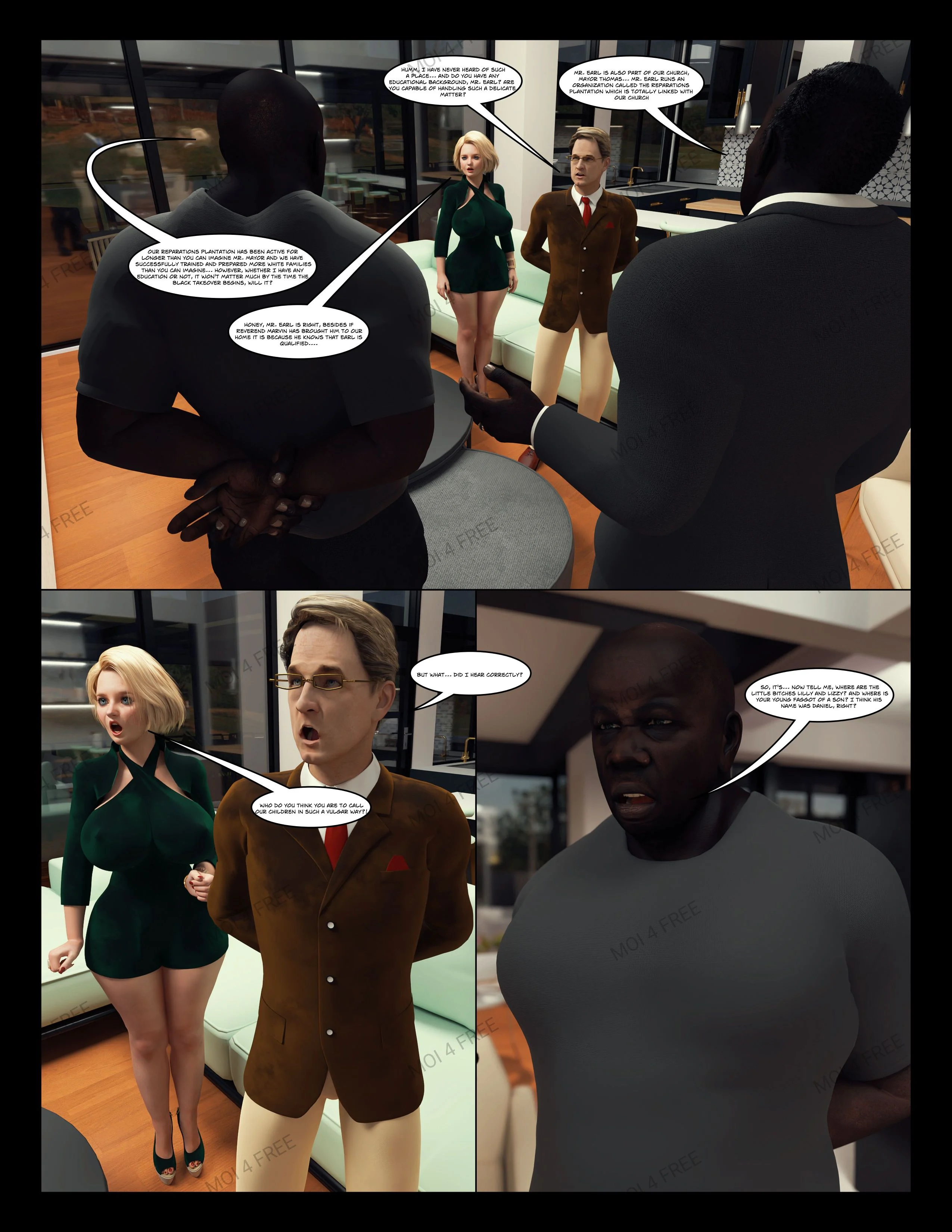 Black Takeover [Moiarte3D] 1 . Black Takeover - The Millers - Chapter 1 [Moiarte3D] – page 10
