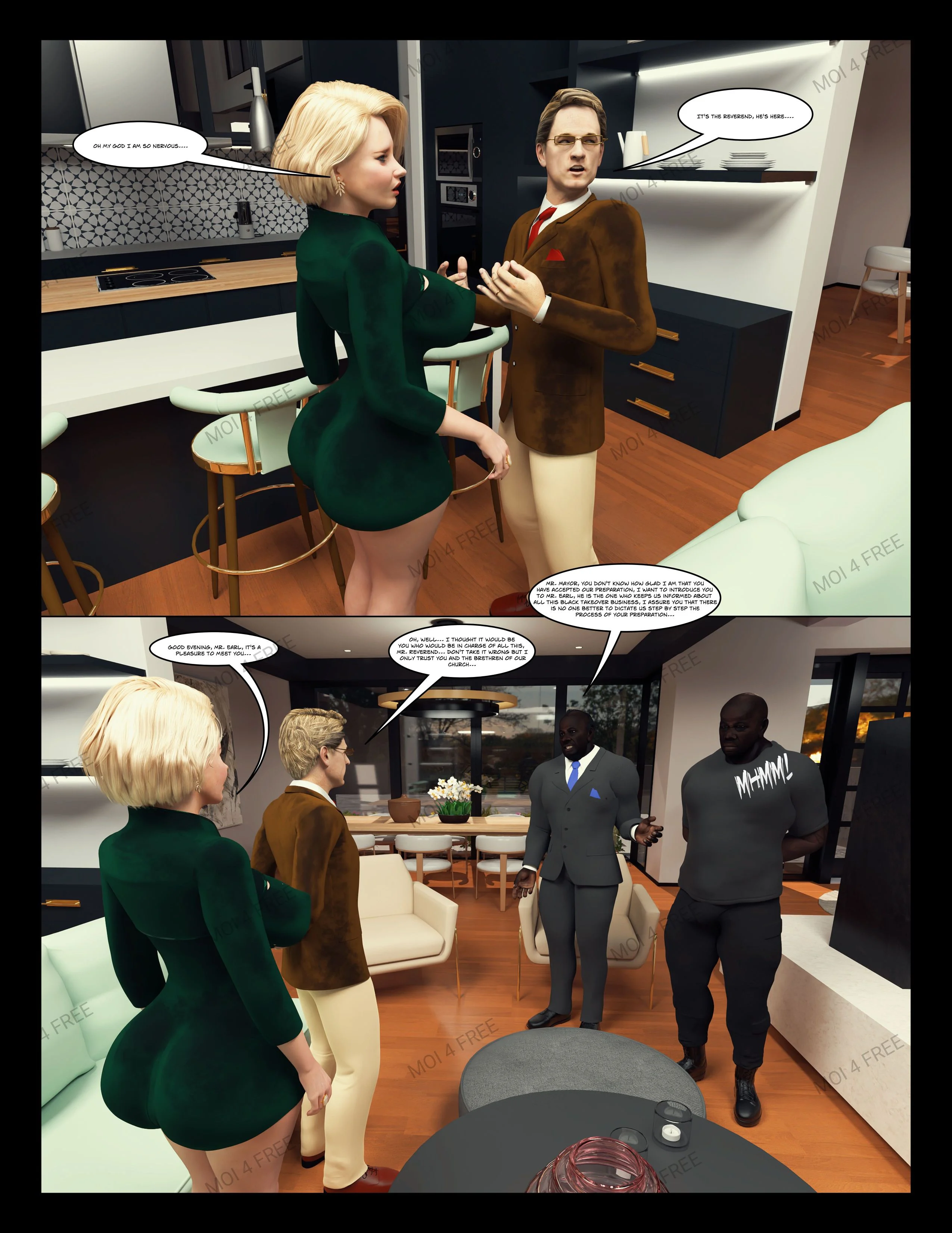 Black Takeover [Moiarte3D] 1 . Black Takeover - The Millers - Chapter 1 [Moiarte3D] – page 9