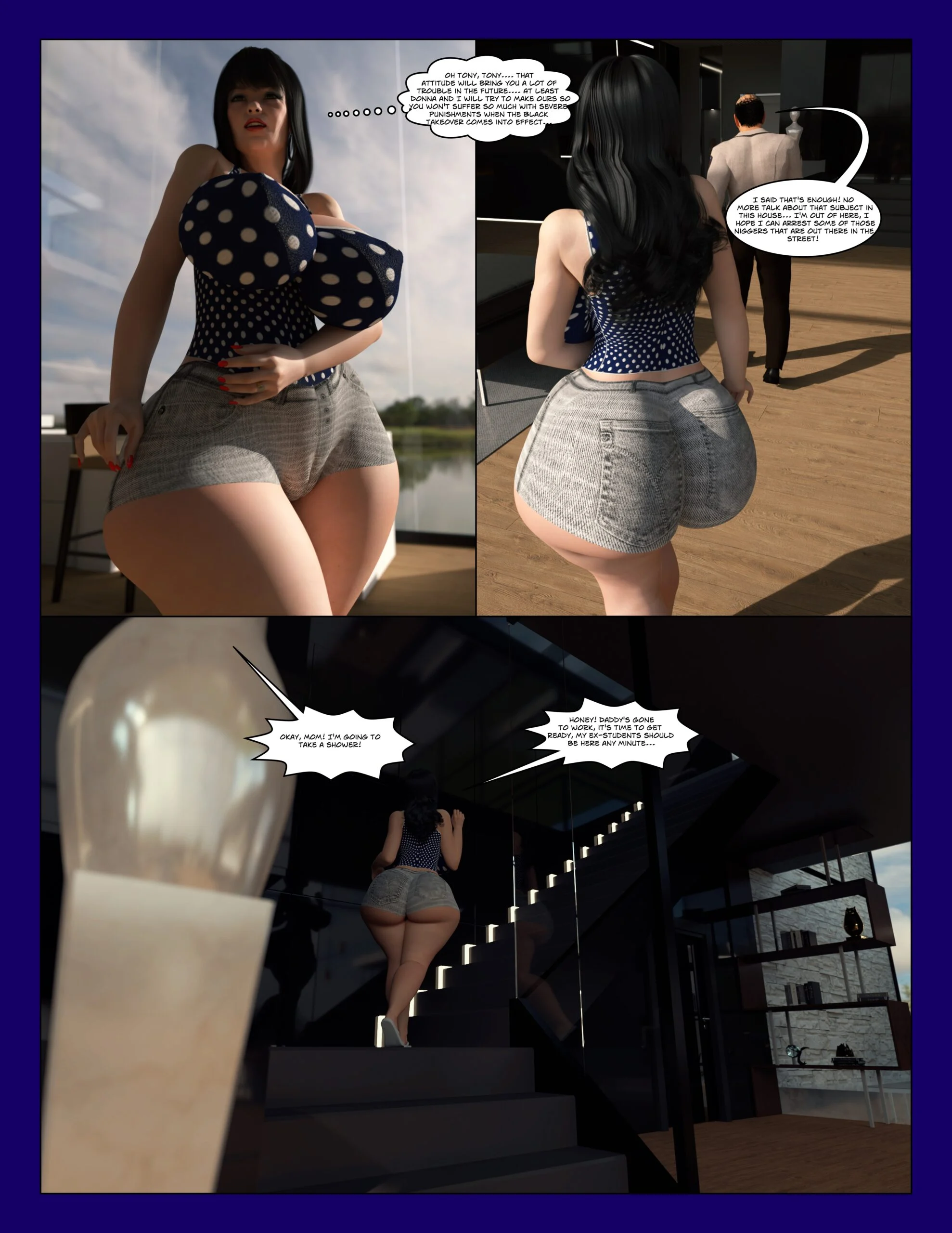 Black Takeover [Moiarte3D] 4 . Black Takeover - The Millers - Chapter 4 [Moiarte3D] – page 27