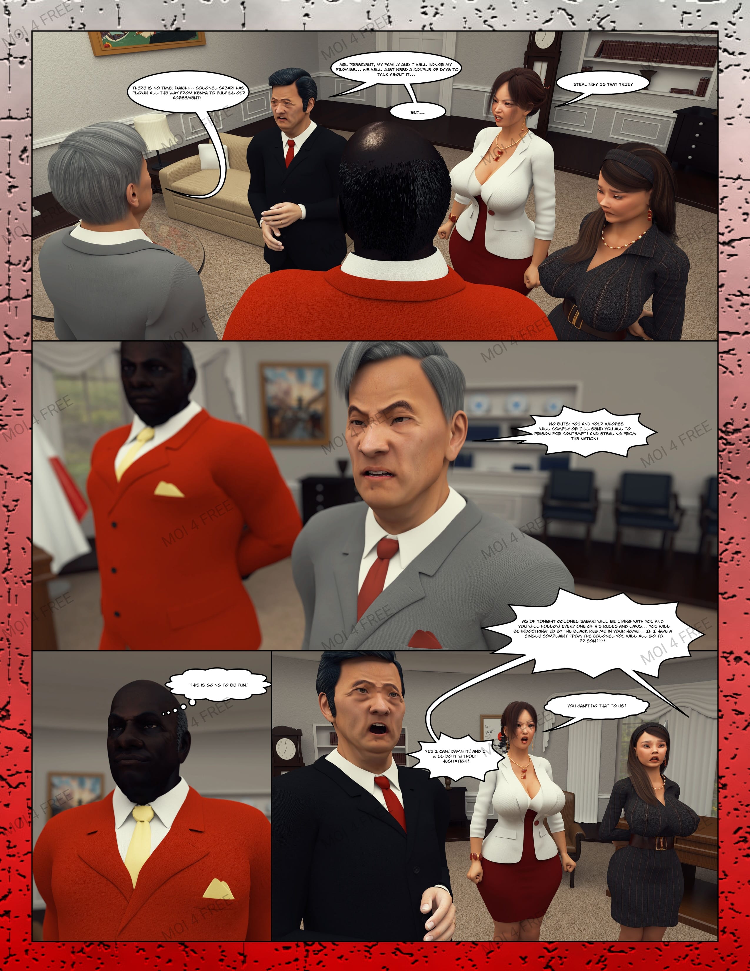 Black Takeover [Moiarte3D] 1 . Black Takeover - Asia - Chapter 1 [Moiarte3D] – page 9