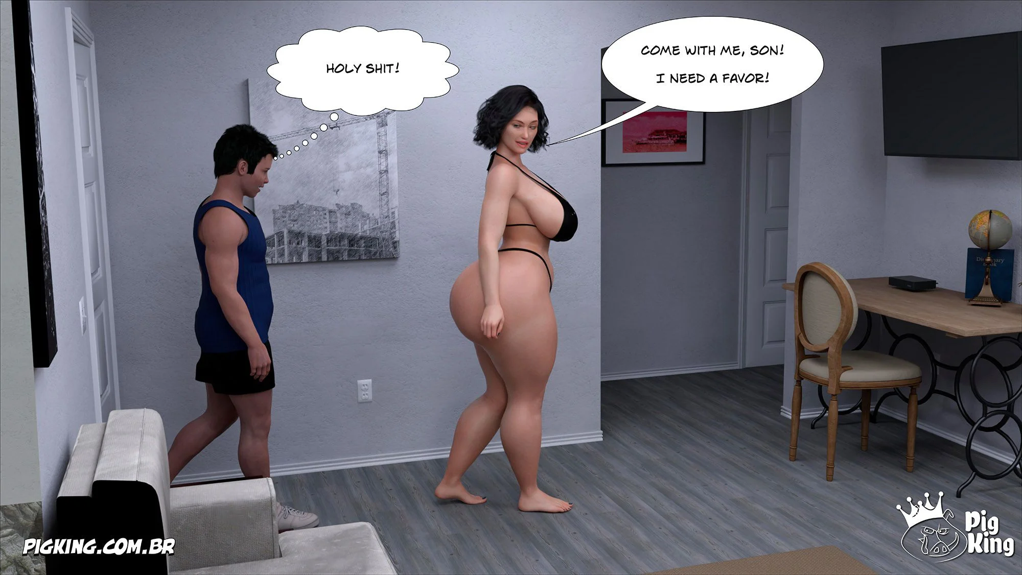 Miranda [CrazyDad3D] 3 . Miranda - Chapter 3 [CrazyDad3D] – page 99