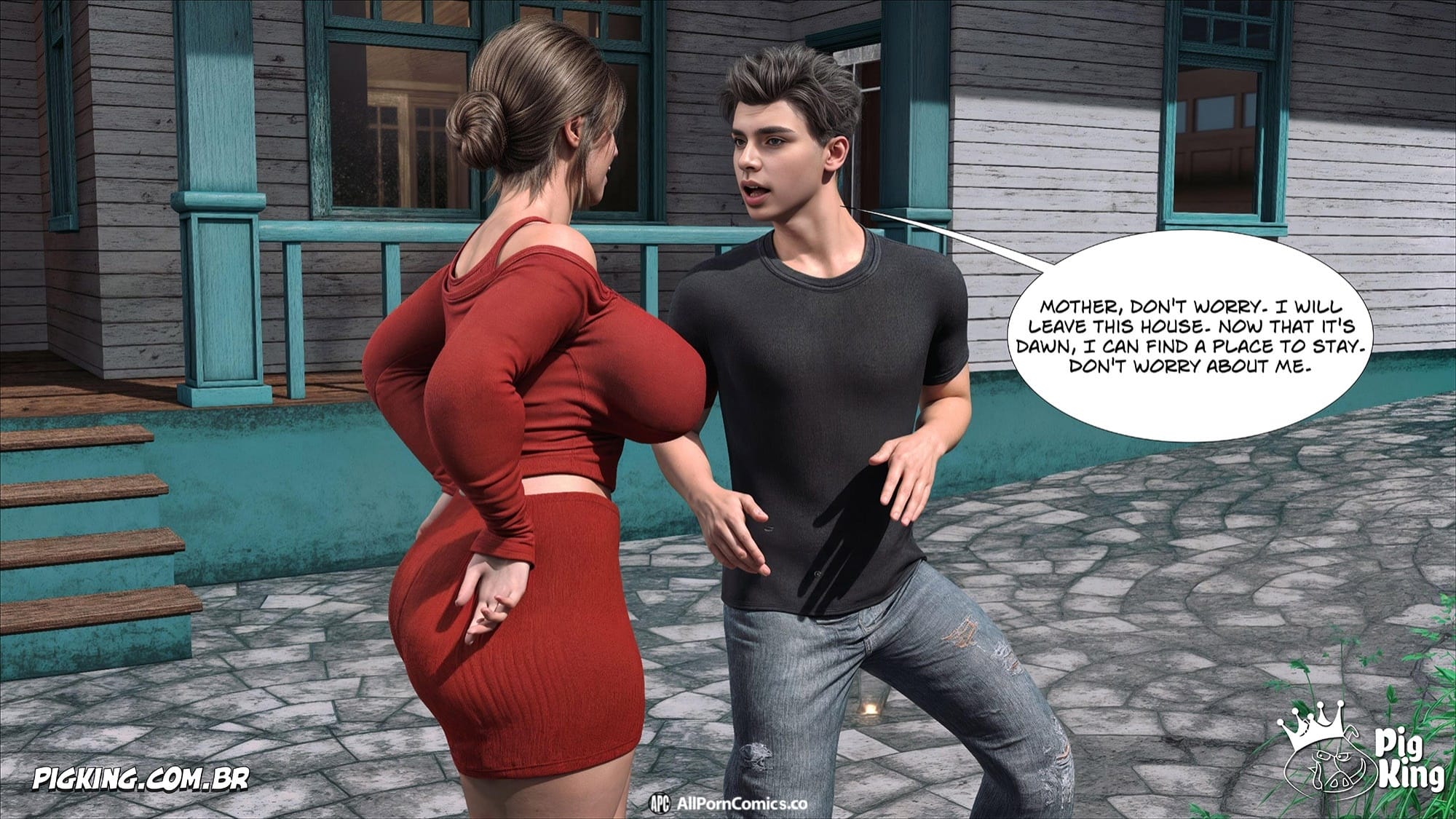 Hell Village [PigKing] 3 . Hell Village - The House - Chapter 3 [PigKing] – page 46