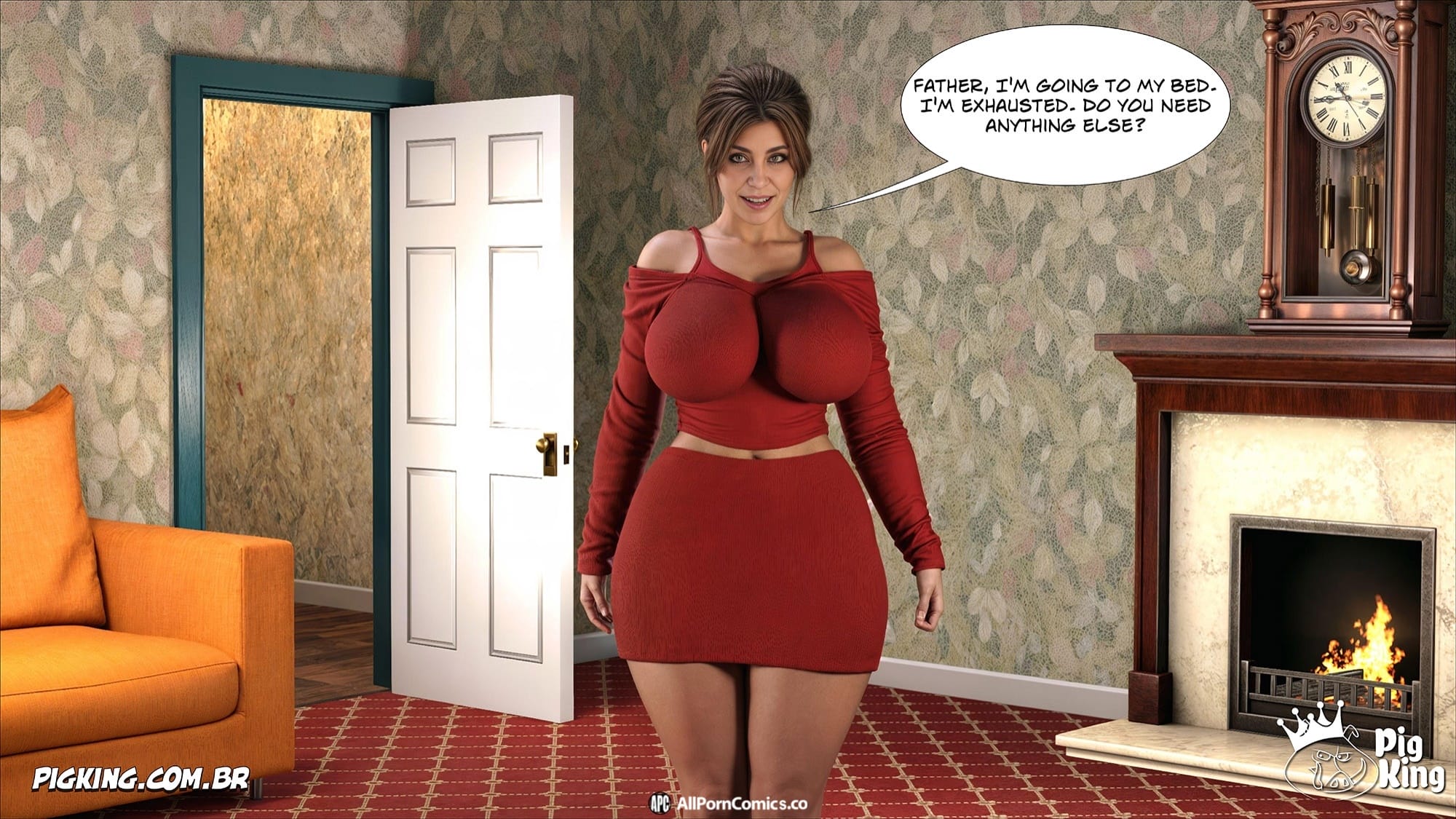 Hell Village [PigKing] 3 . Hell Village - The House - Chapter 3 [PigKing] – page 58
