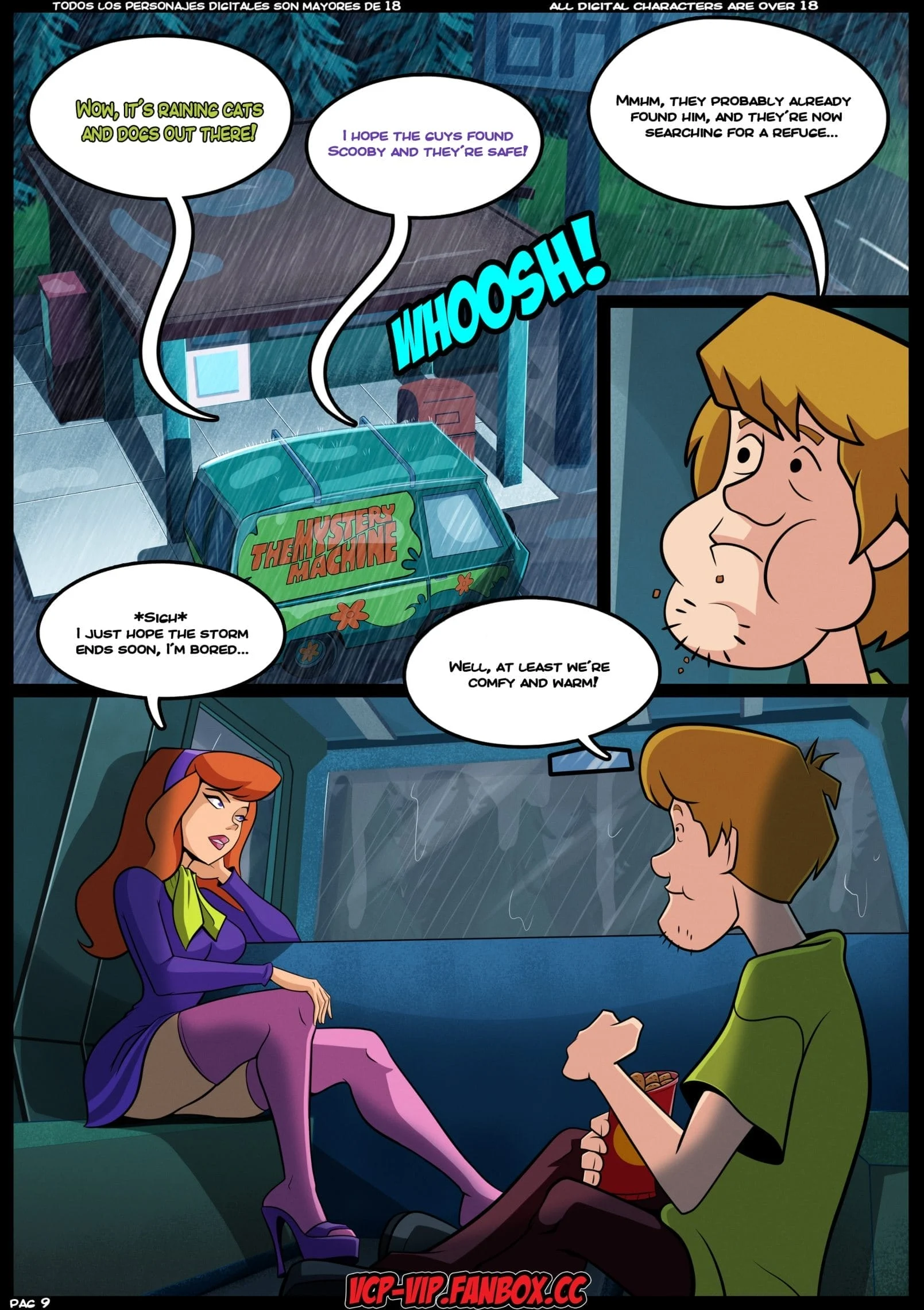 Mystery.SX - Hot Storm (Scooby-Doo) [Croc] 1 . Mystery.SX - Hot Storm - Chapter 1 (Scooby-Doo) [Croc] – page 10