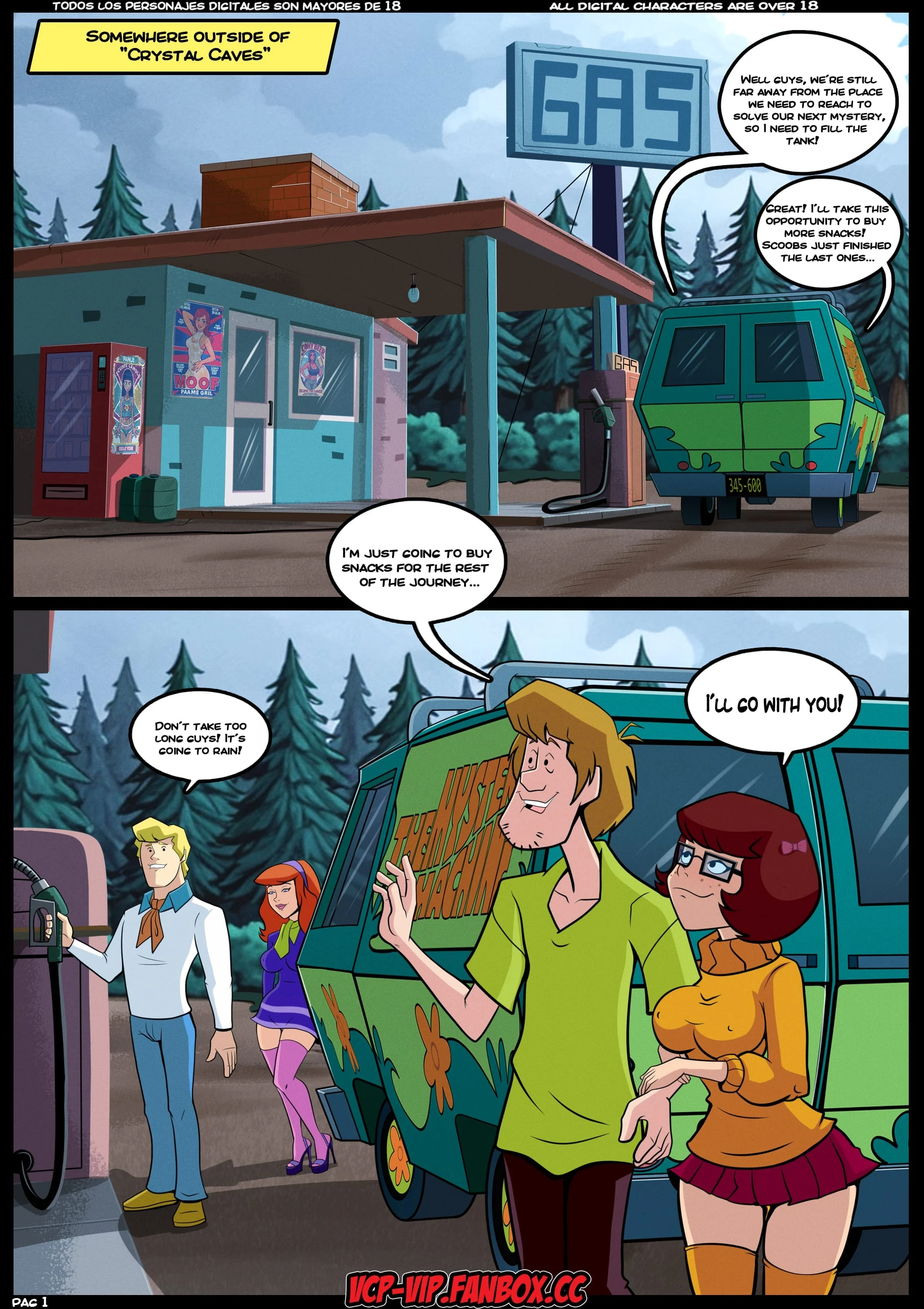 Mystery.SX - Hot Storm (Scooby-Doo) [Croc] 1 . Mystery.SX - Hot Storm - Chapter 1 (Scooby-Doo) [Croc] – page 2