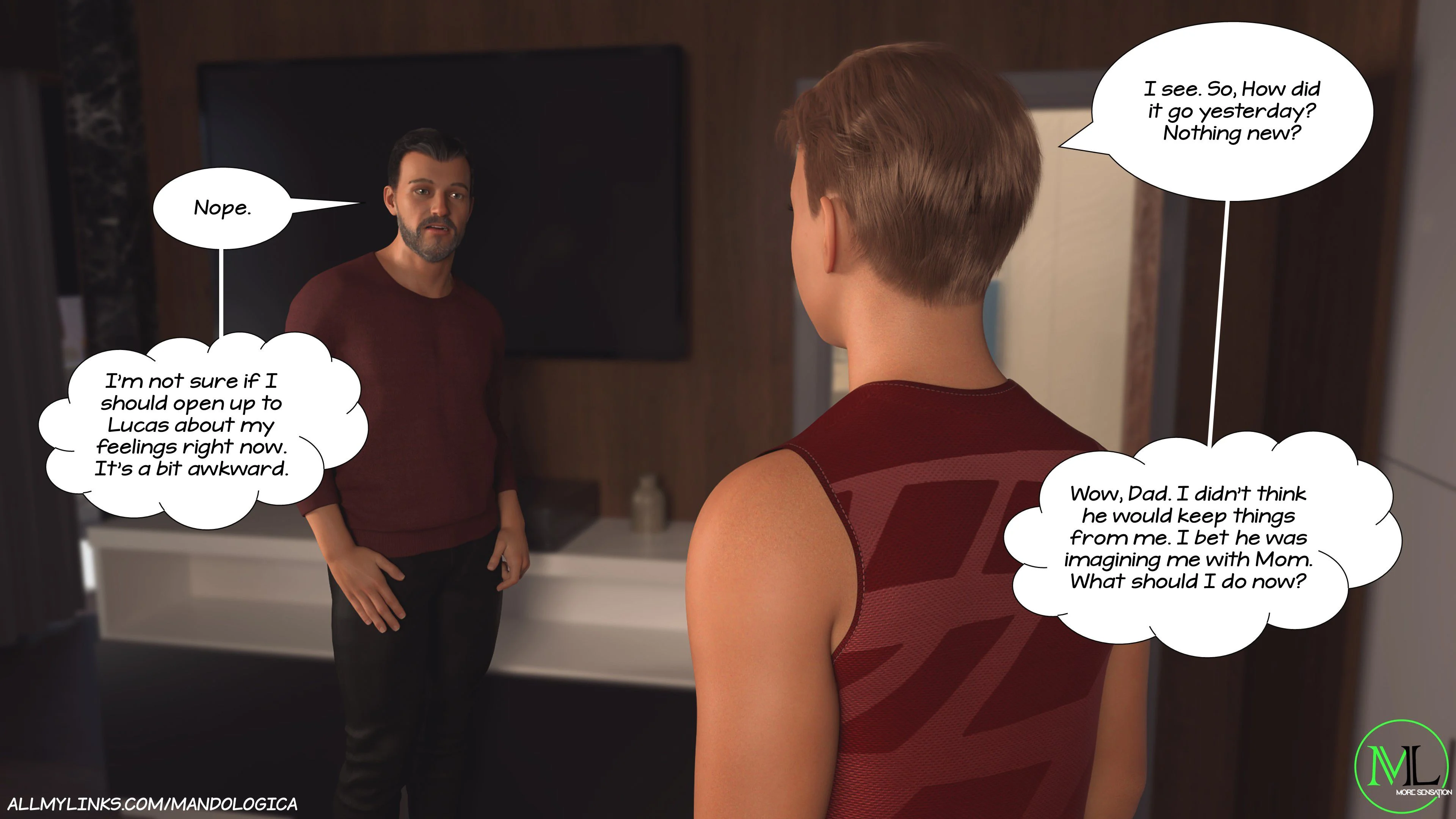 Breaking Boundaries Audio Porn Comic [MandoLogica] 8 . Breaking Boundaries - Chapter 8 [MandoLogica] – page 204