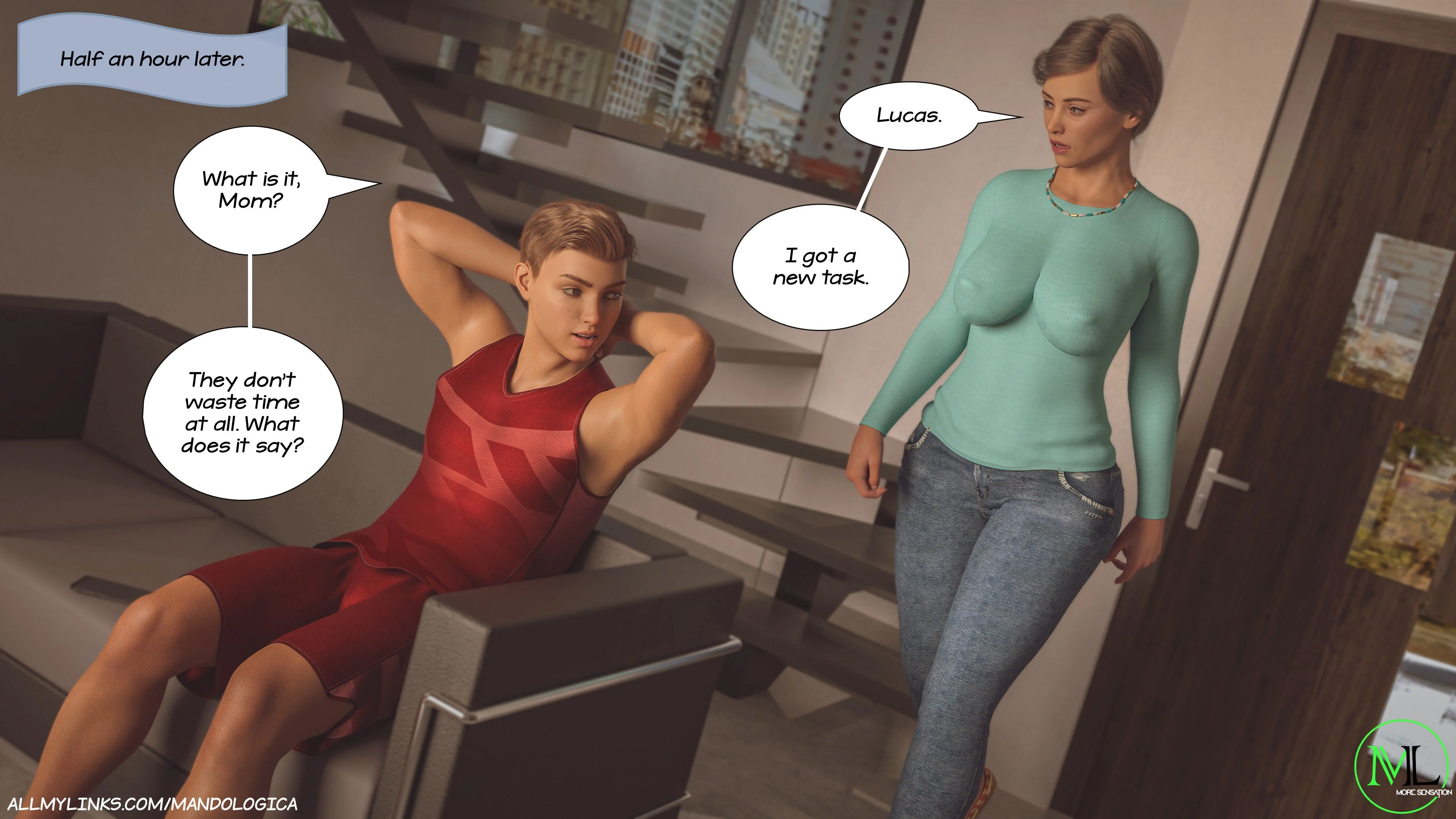 Breaking Boundaries [MandoLogica] 2 . Breaking Boundaries  - Chapter 2 [MandoLogica] – page 7