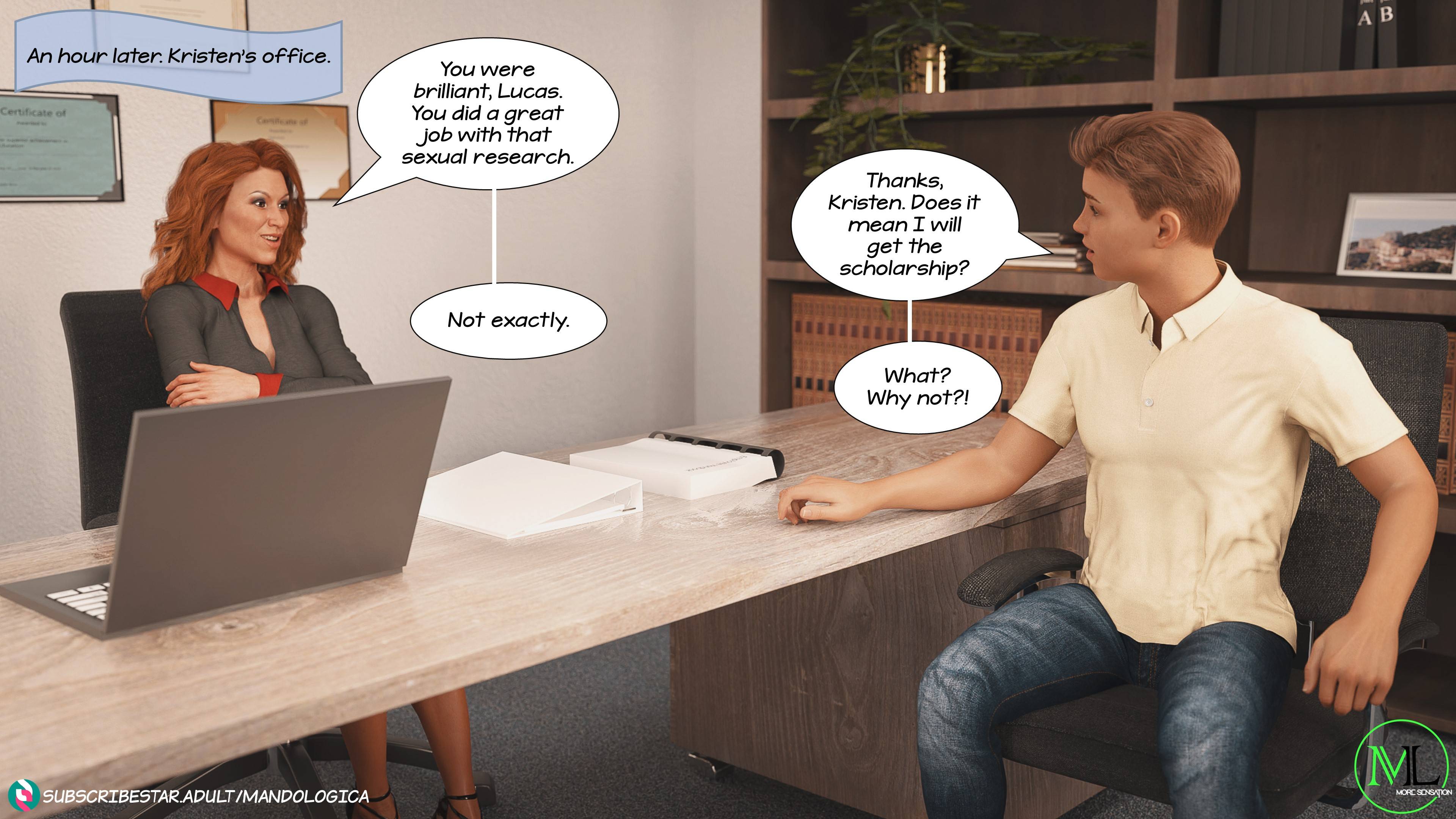 Breaking Boundaries Audio Porn Comic [MandoLogica] 1 . Breaking Boundaries  - Chapter 1 [MandoLogica] – page 14