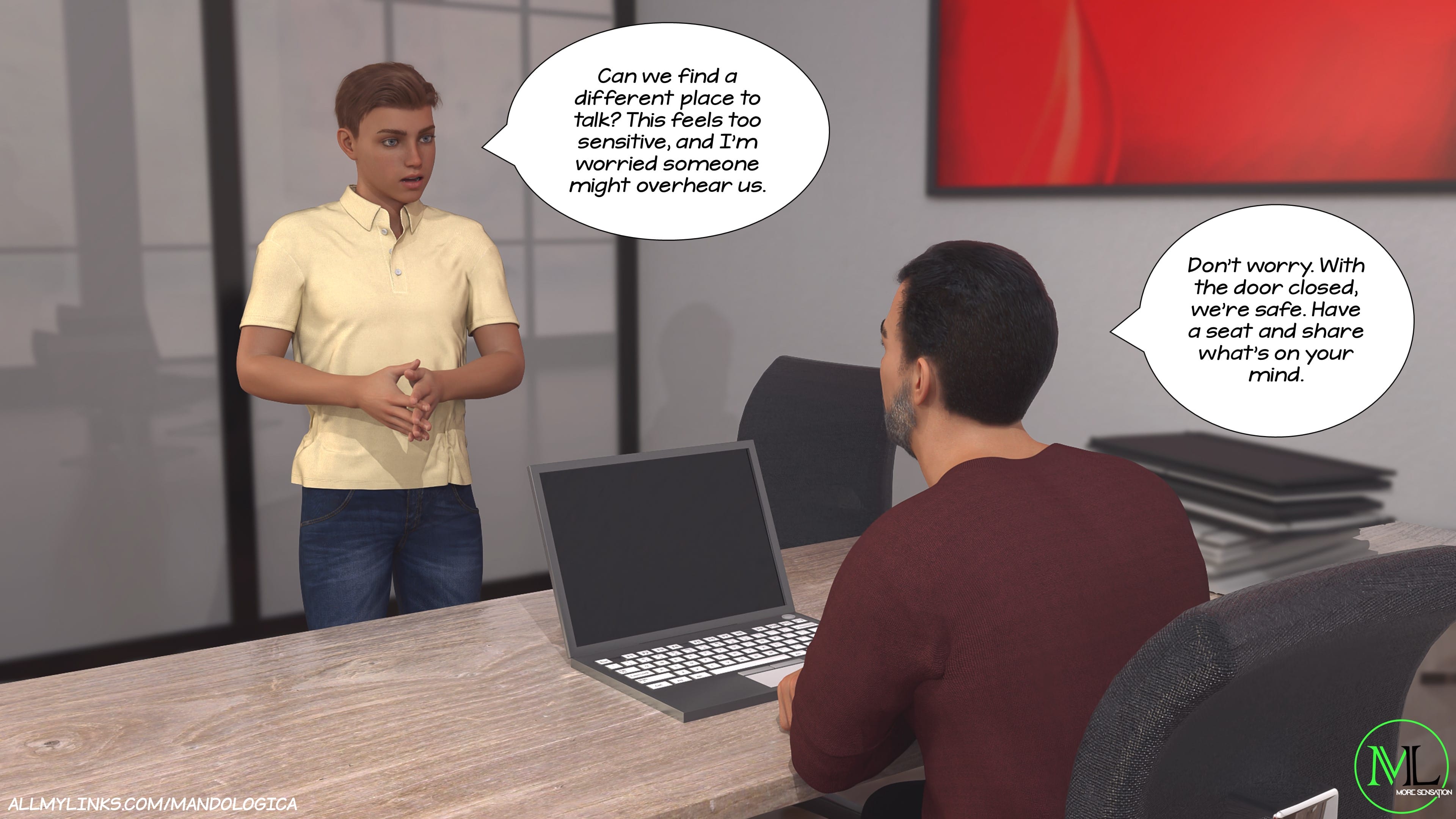 Breaking Boundaries Audio Porn Comic [MandoLogica] 10 . Breaking Boundaries - Chapter 10 [MandoLogica] – page 6